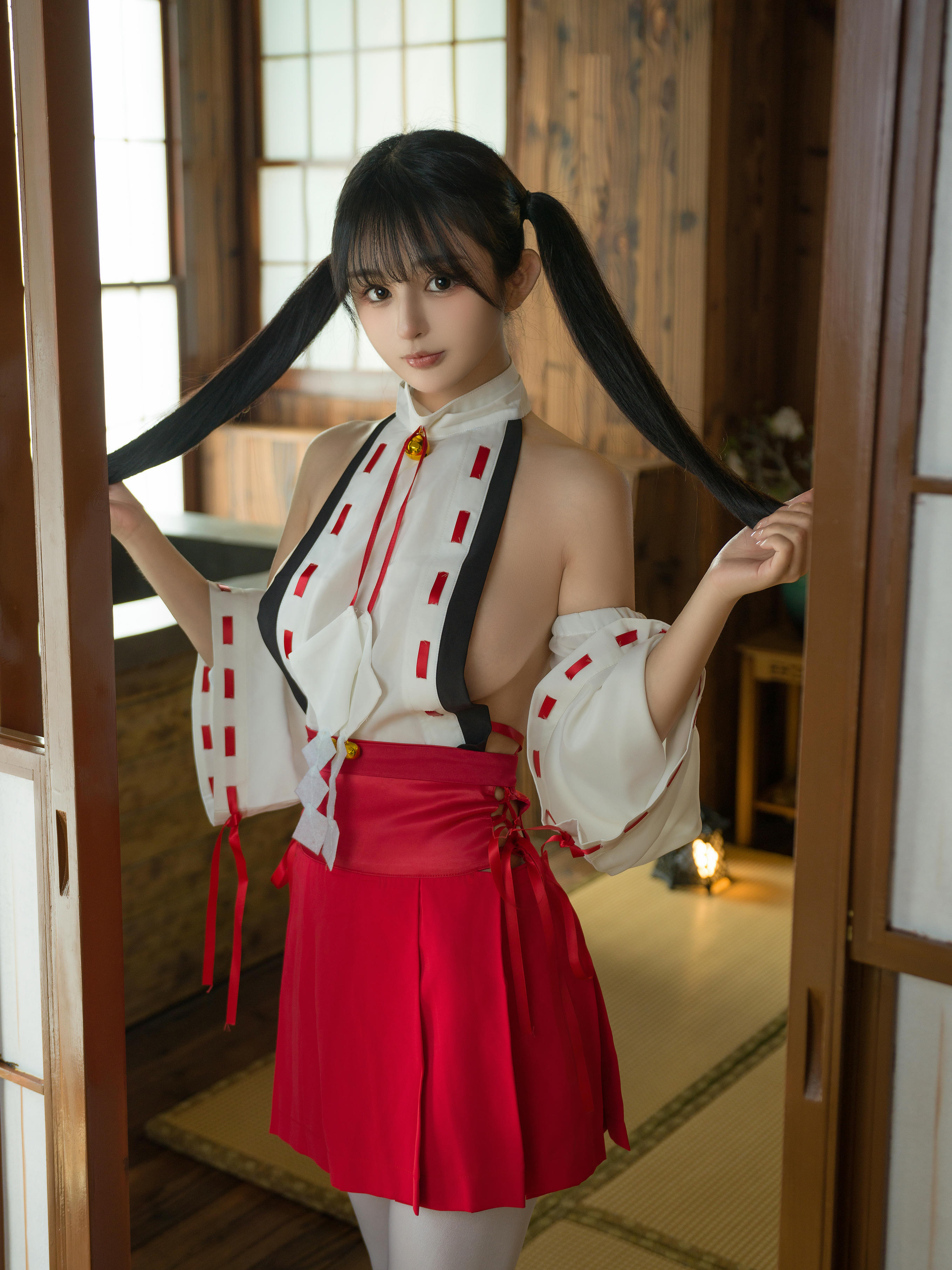 樱井宁宁-桜井宁宁 NO.137 纺愿缘结 [69P1V 3.42GB]_第1集