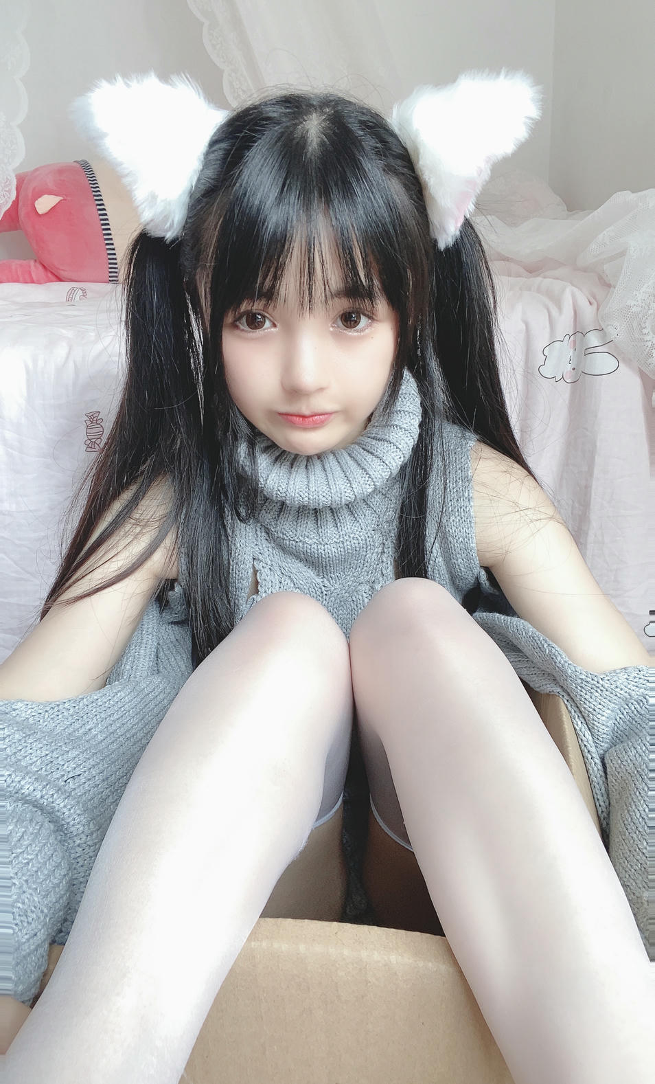 樱井宁宁-桜井宁宁 NO.016 白い猫ちゃん [50P1V-113MB]_第1集