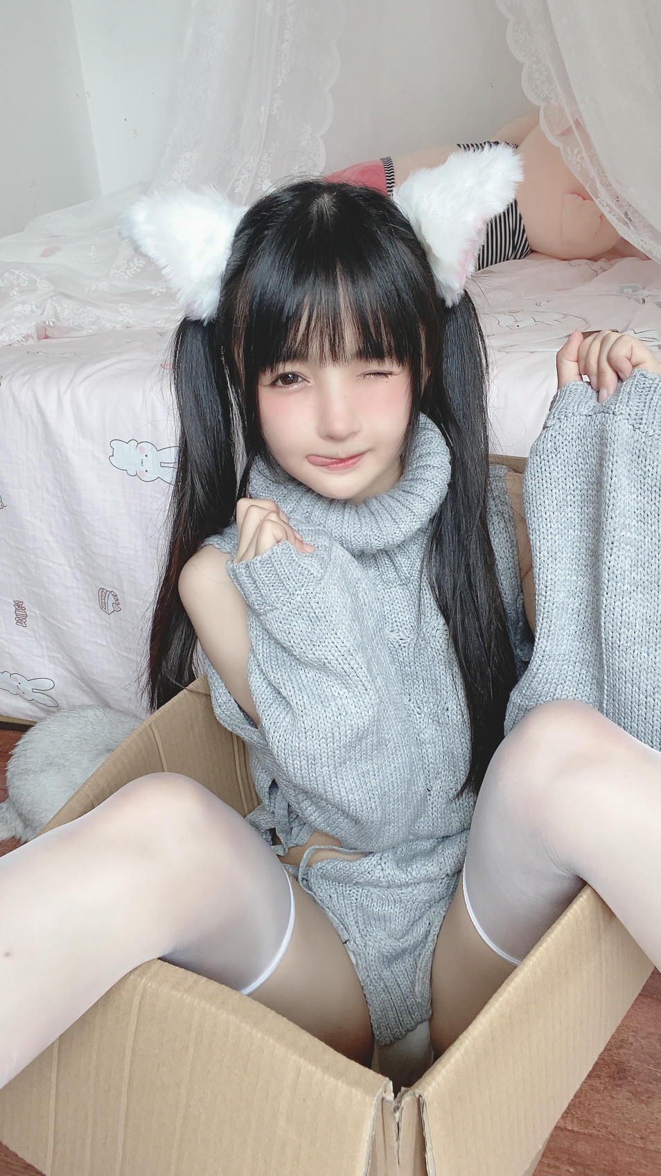 樱井宁宁-桜井宁宁 NO.016 白い猫ちゃん [50P1V-113MB]_第1集