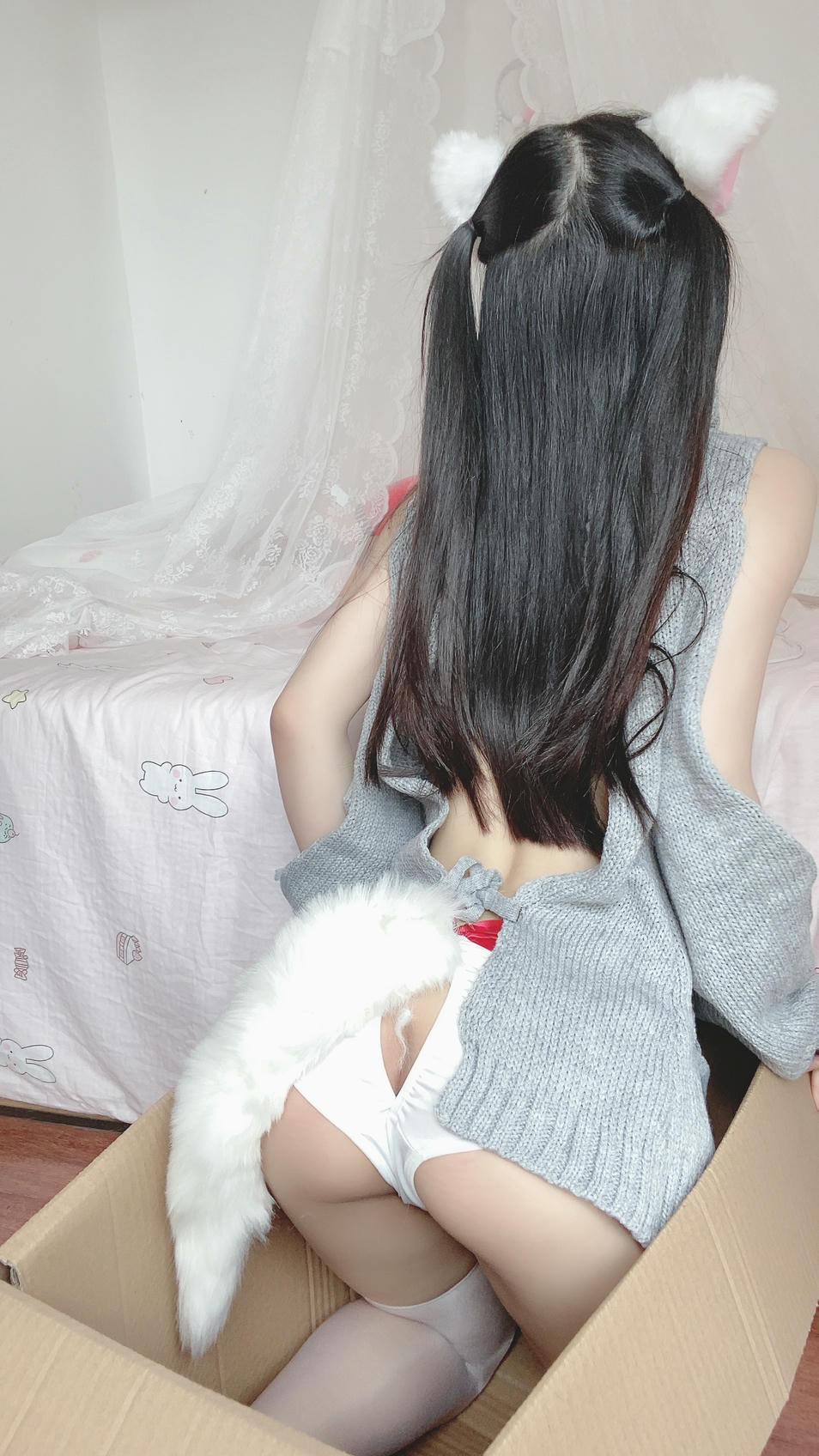 樱井宁宁-桜井宁宁 NO.016 白い猫ちゃん [50P1V-113MB]_第1集