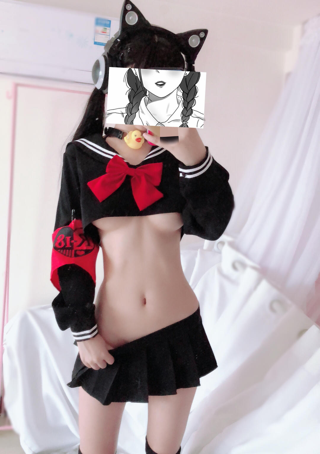 樱井宁宁-桜井宁宁 NO.019 半乳制服概念 [70P-400MB]_第1集