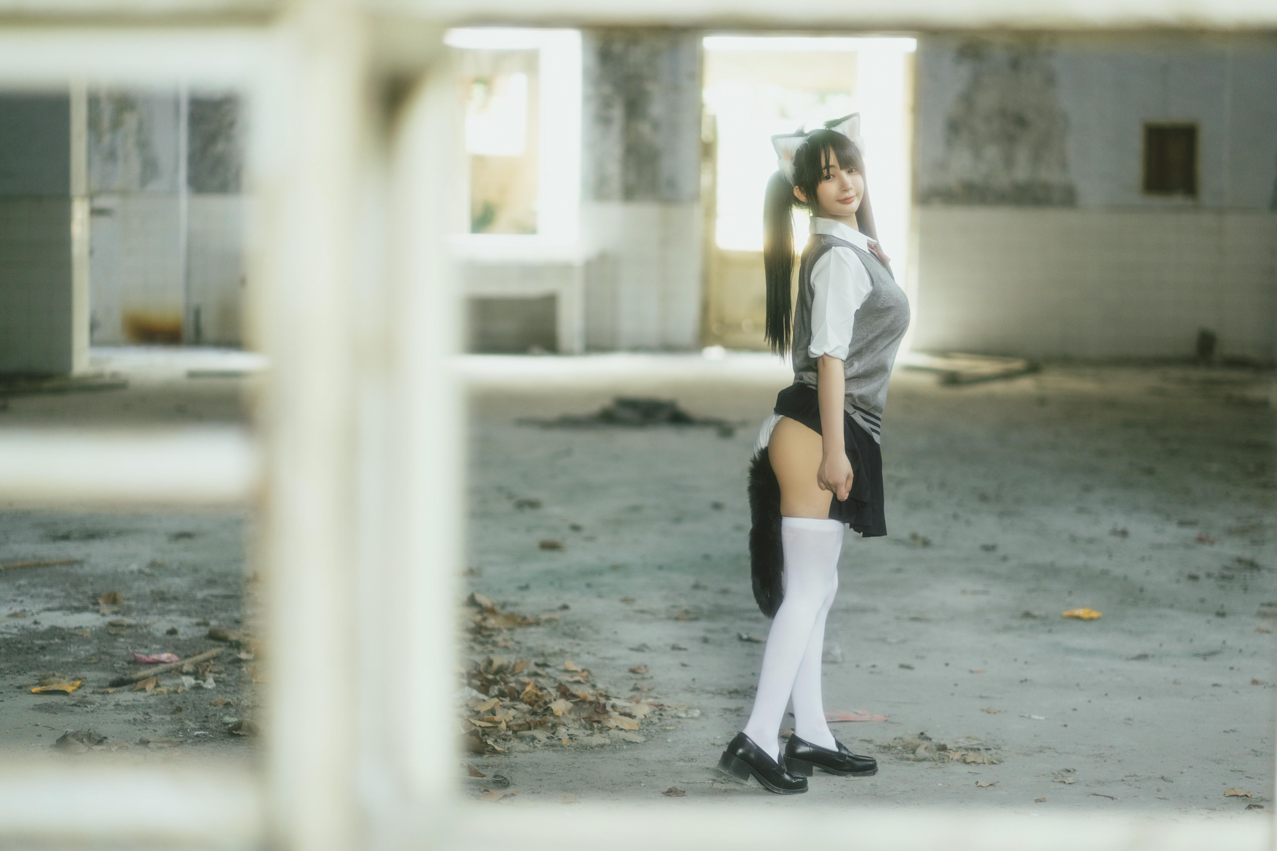 樱井宁宁-桜井宁宁 NO.055 废墟jk [74P 1.73GB]_第1集