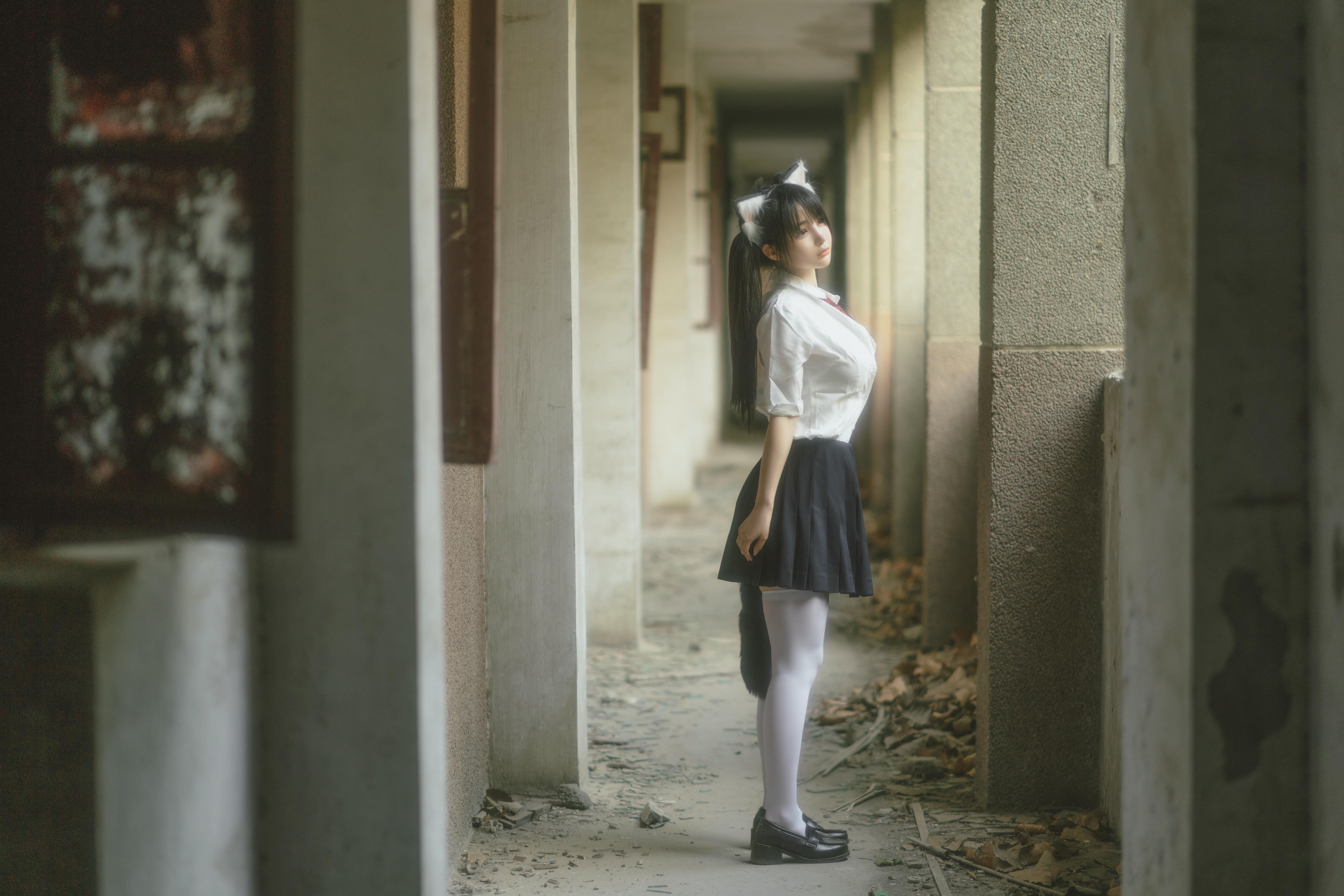 樱井宁宁-桜井宁宁 NO.055 废墟jk [74P 1.73GB]_第1集