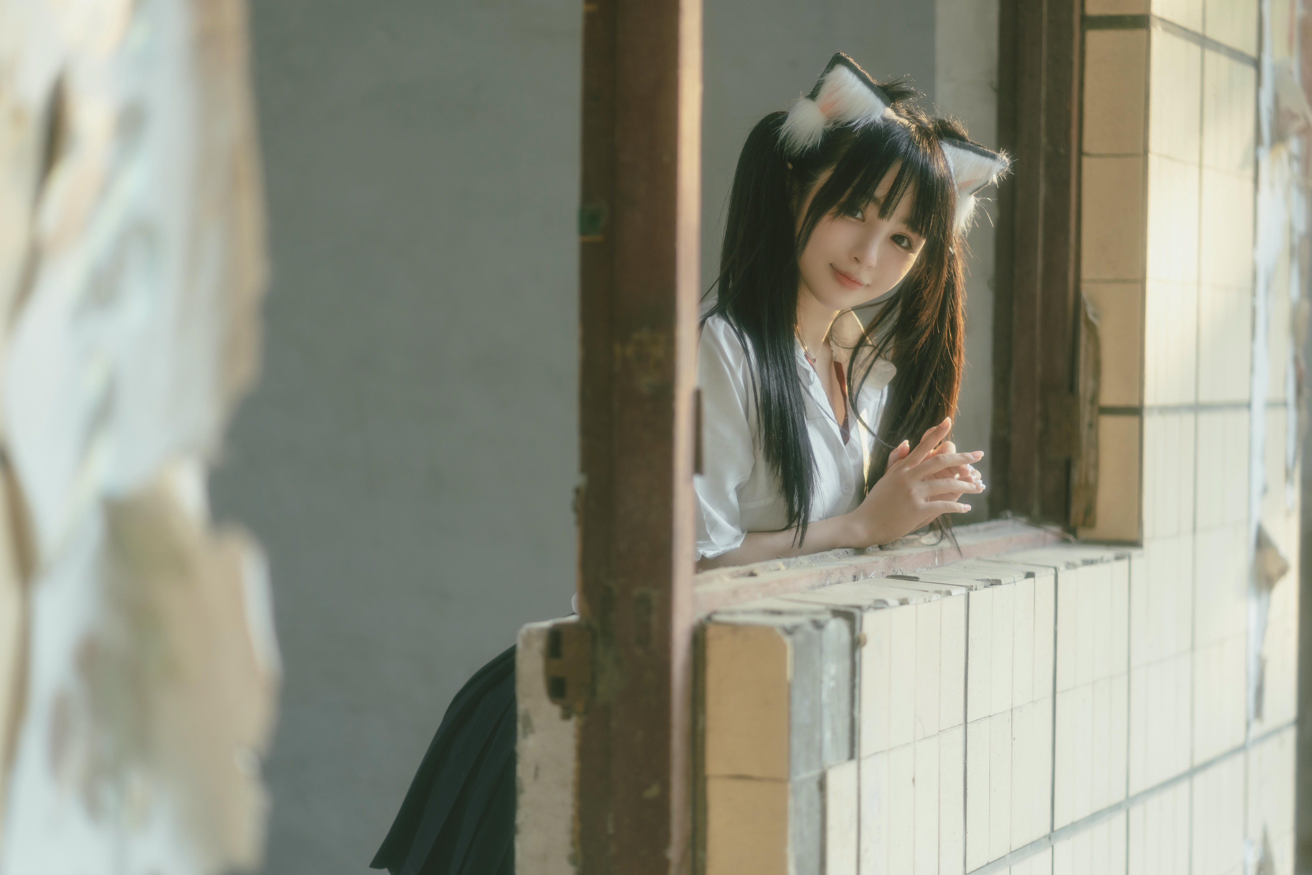 樱井宁宁-桜井宁宁 NO.055 废墟jk [74P 1.73GB]_第2集