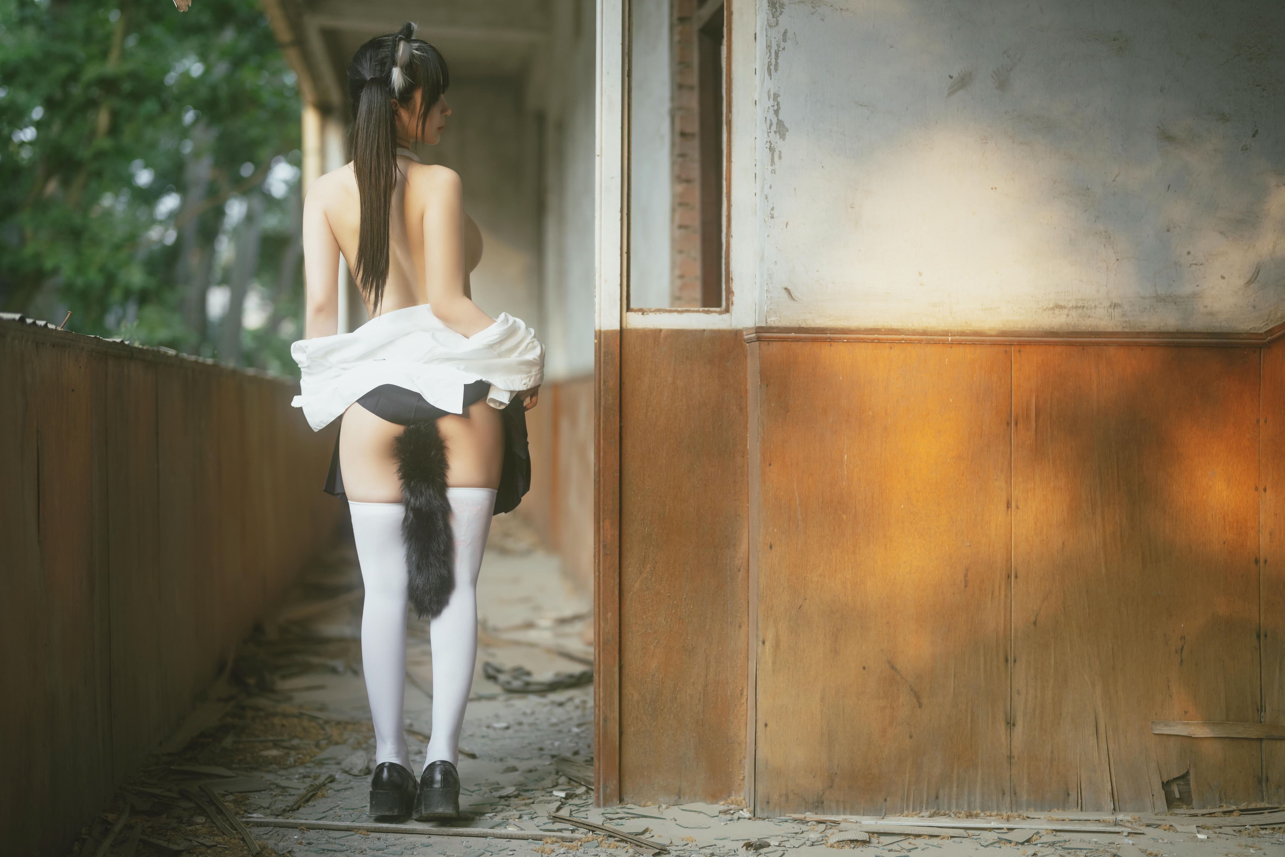 樱井宁宁-桜井宁宁 NO.055 废墟jk [74P 1.73GB]_第2集