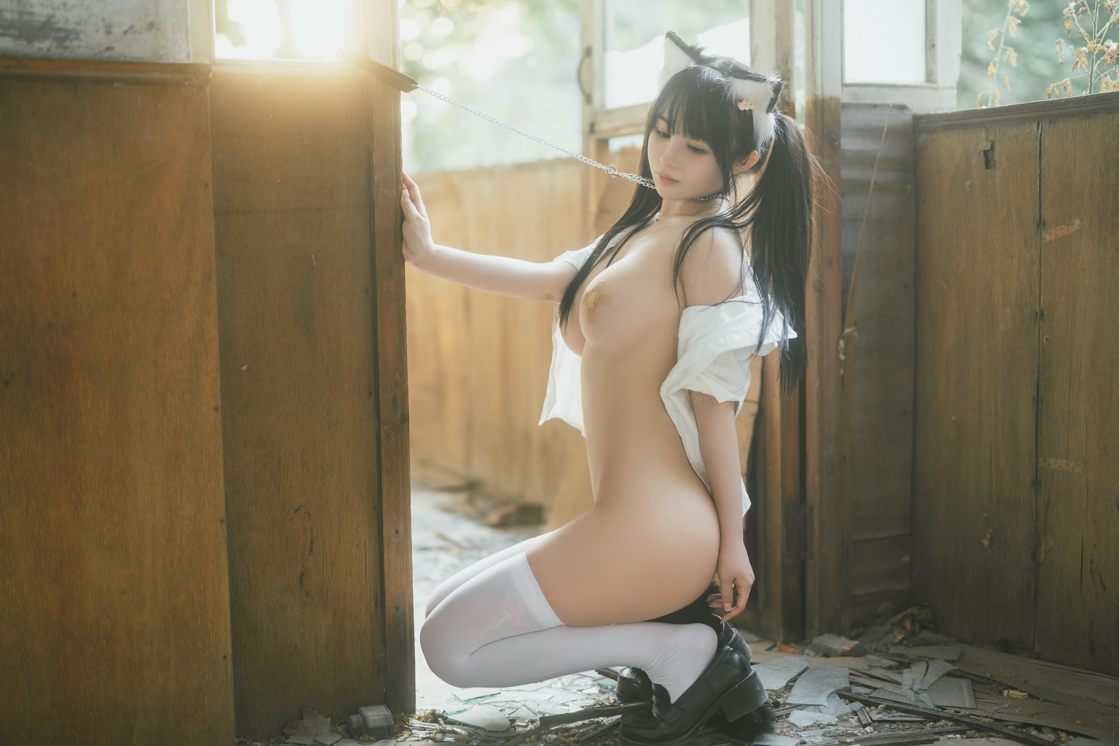 樱井宁宁-桜井宁宁 NO.055 废墟jk [74P 1.73GB]_第3集