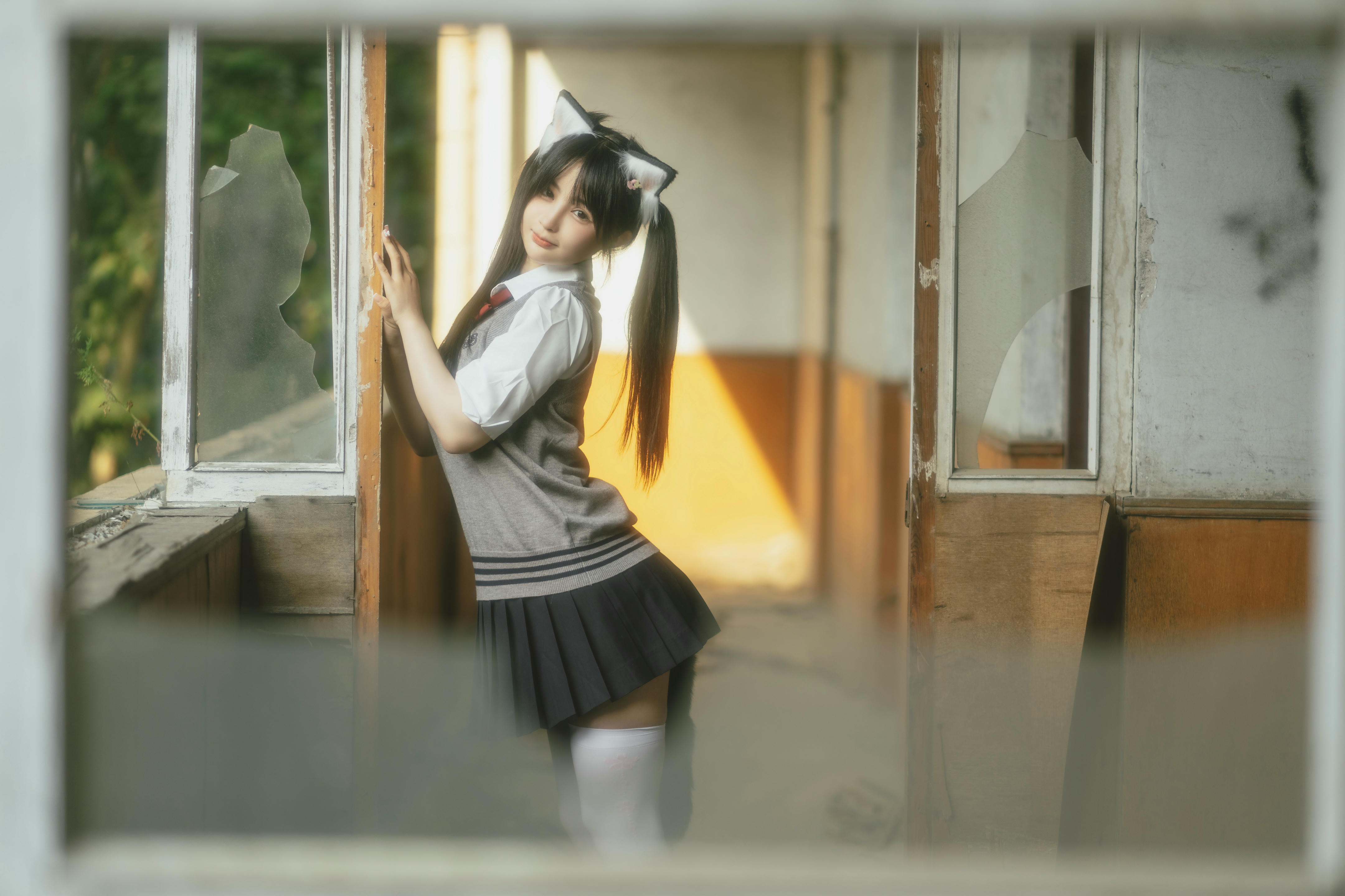 樱井宁宁-桜井宁宁 NO.055 废墟jk [74P 1.73GB]_第1集