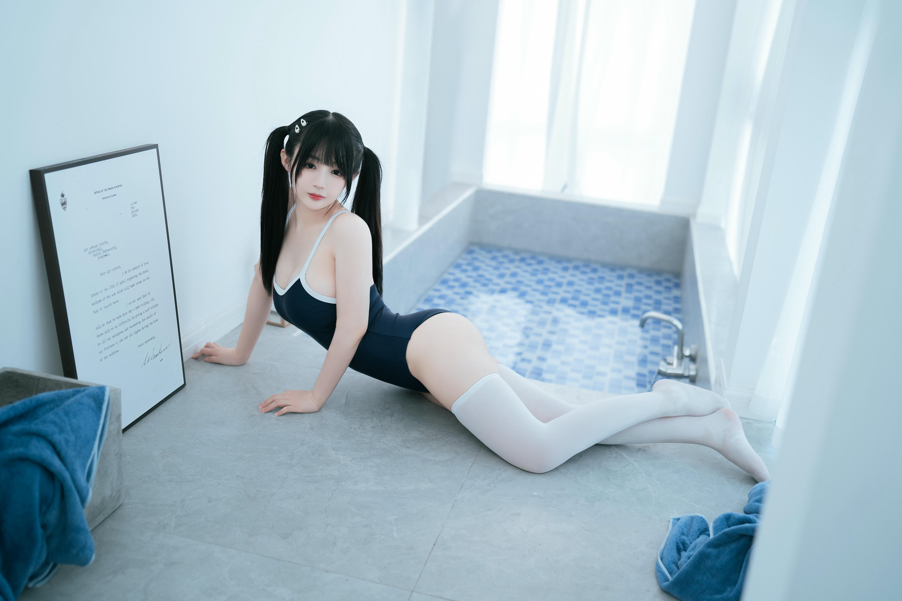 樱井宁宁-桜井宁宁 NO.063 白丝死库水 [84P 908MB]_第3集