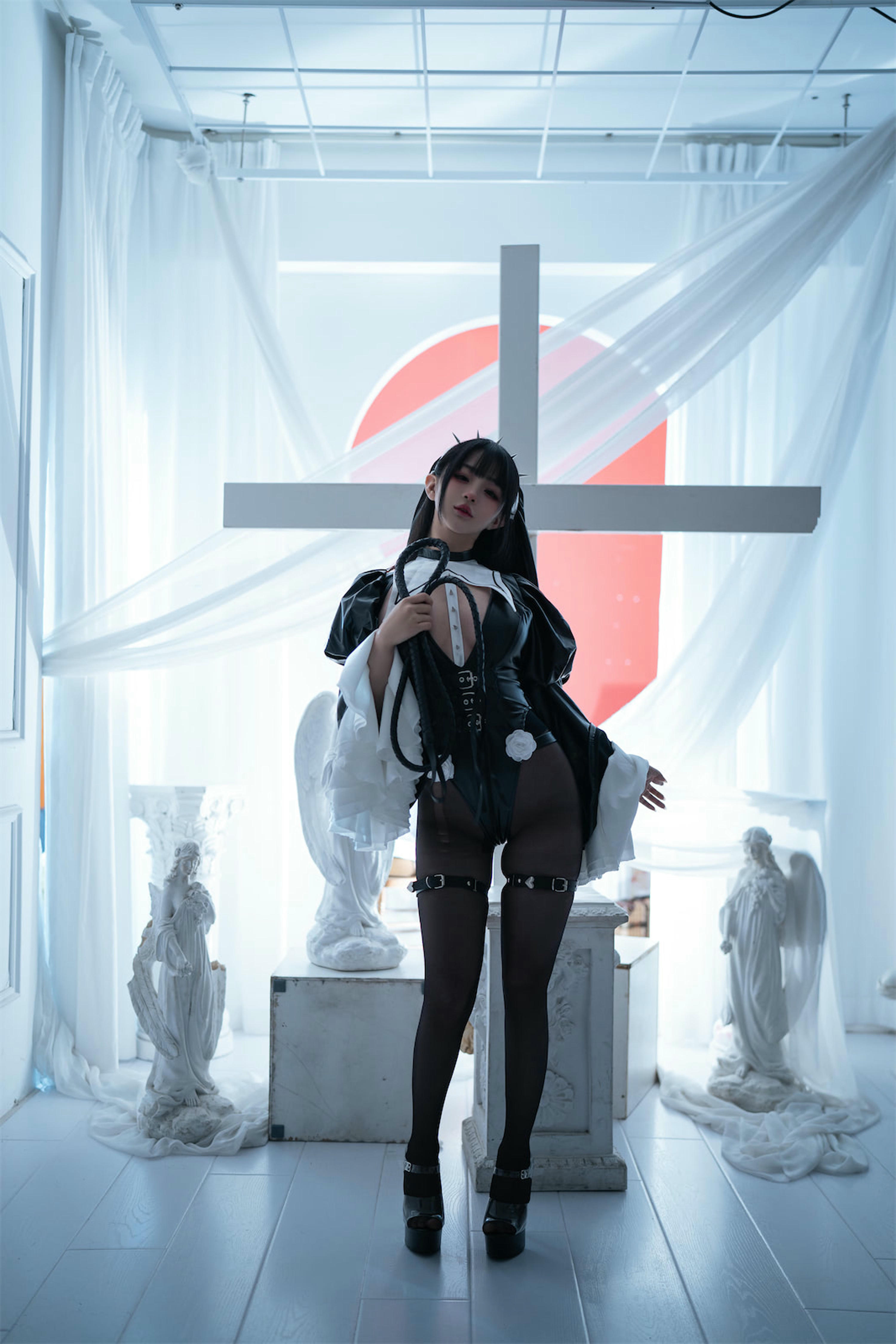 樱井宁宁-桜井宁宁 NO.081 皮衣修女 [60P 459MB]_第3集