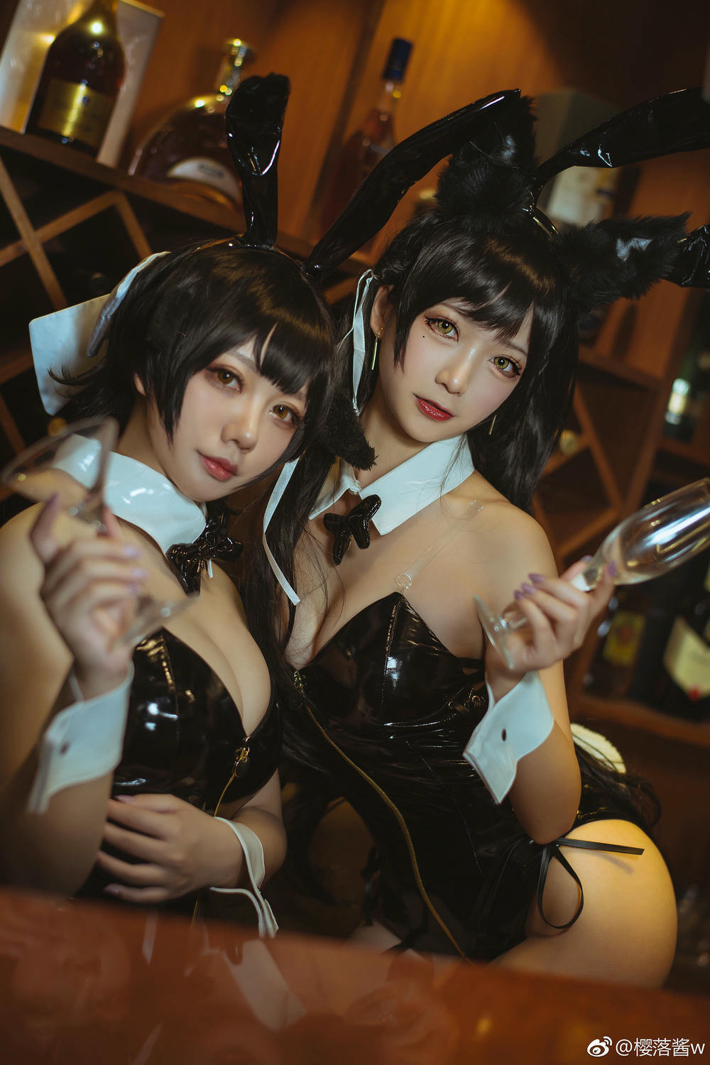 樱落酱w NO.001 双人兔女郎_第1集