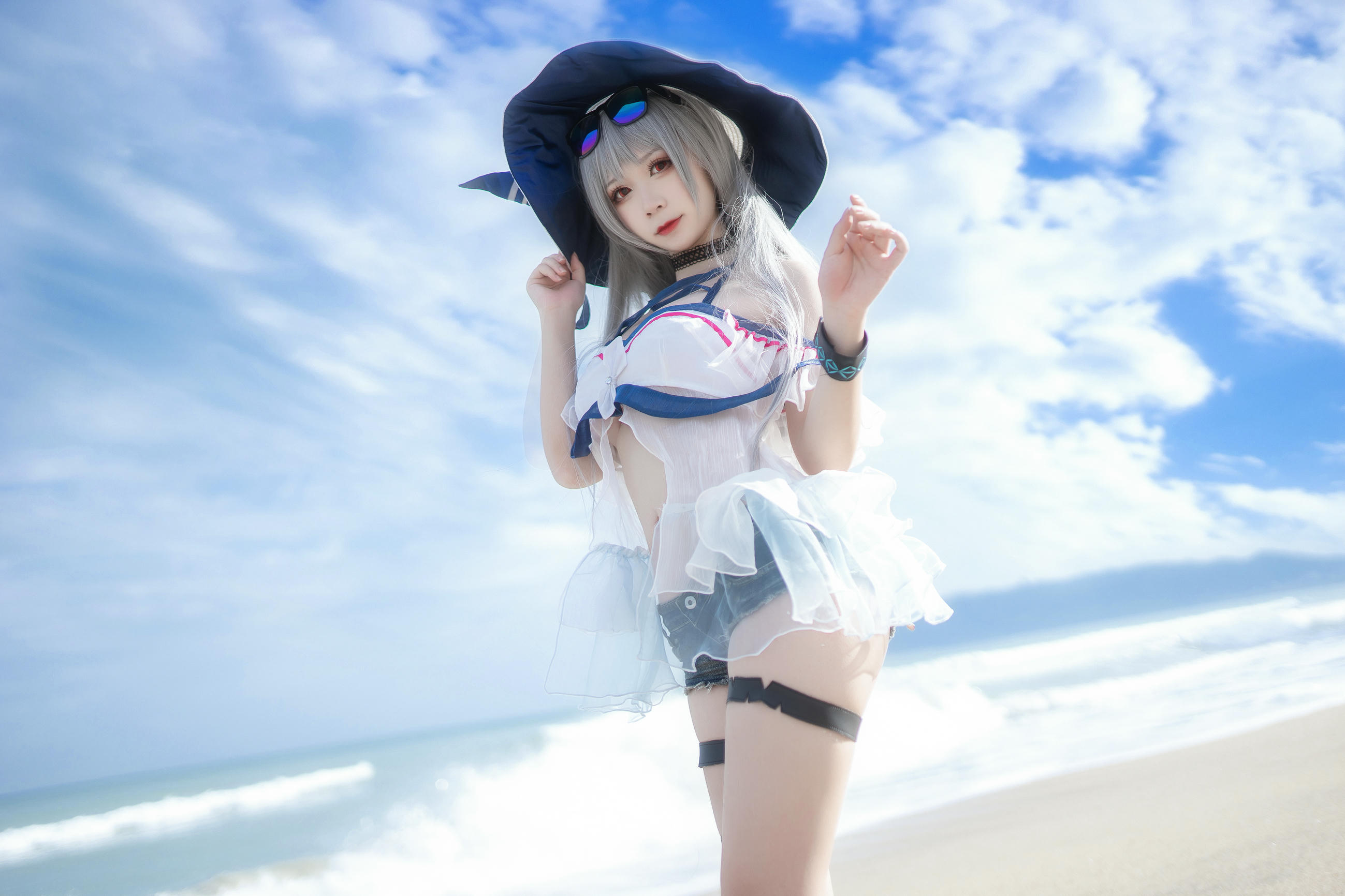 樱落酱w NO.025 斯卡蒂泳装 [21P-188MB]_第1集