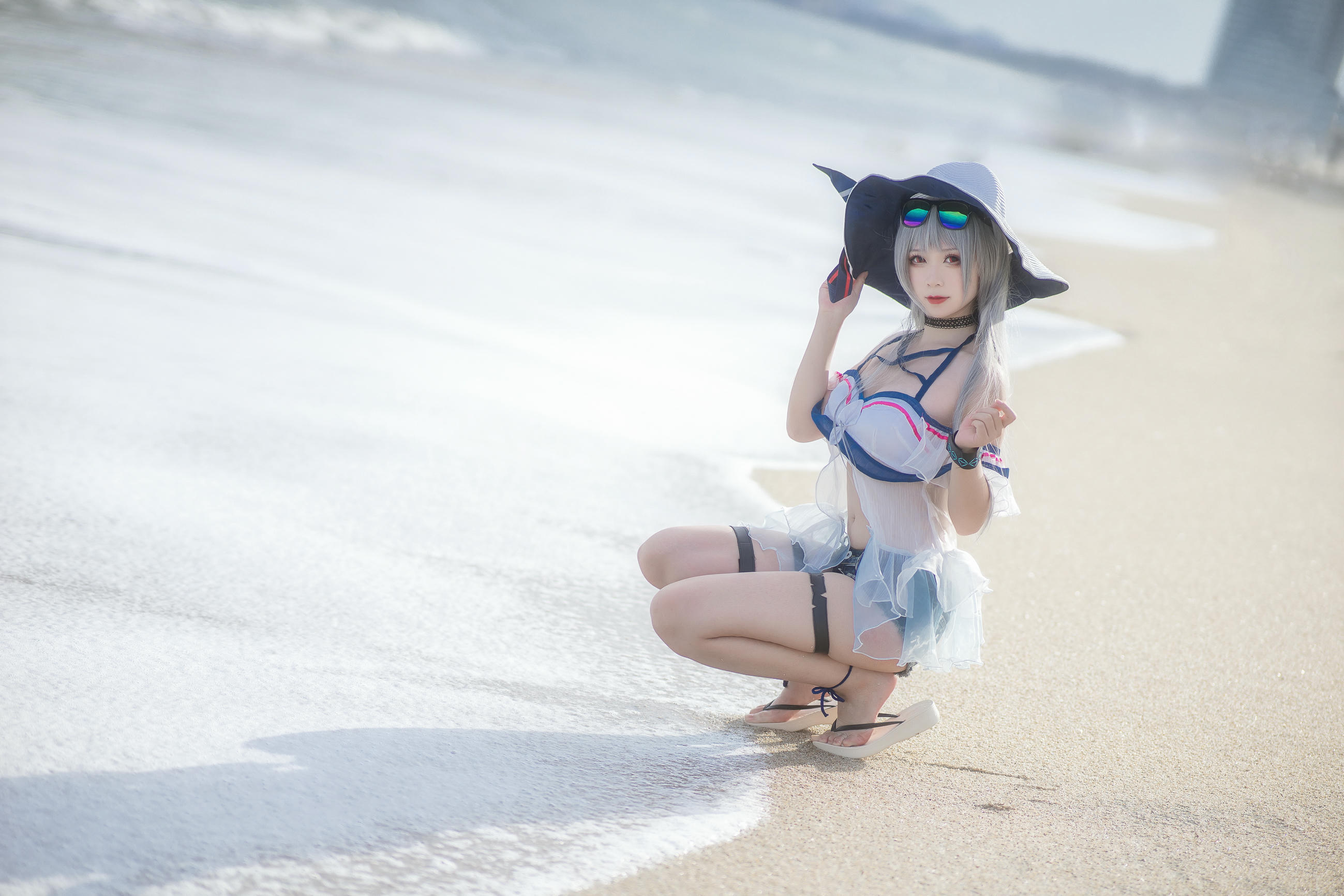 樱落酱w NO.025 斯卡蒂泳装 [21P-188MB]_第1集