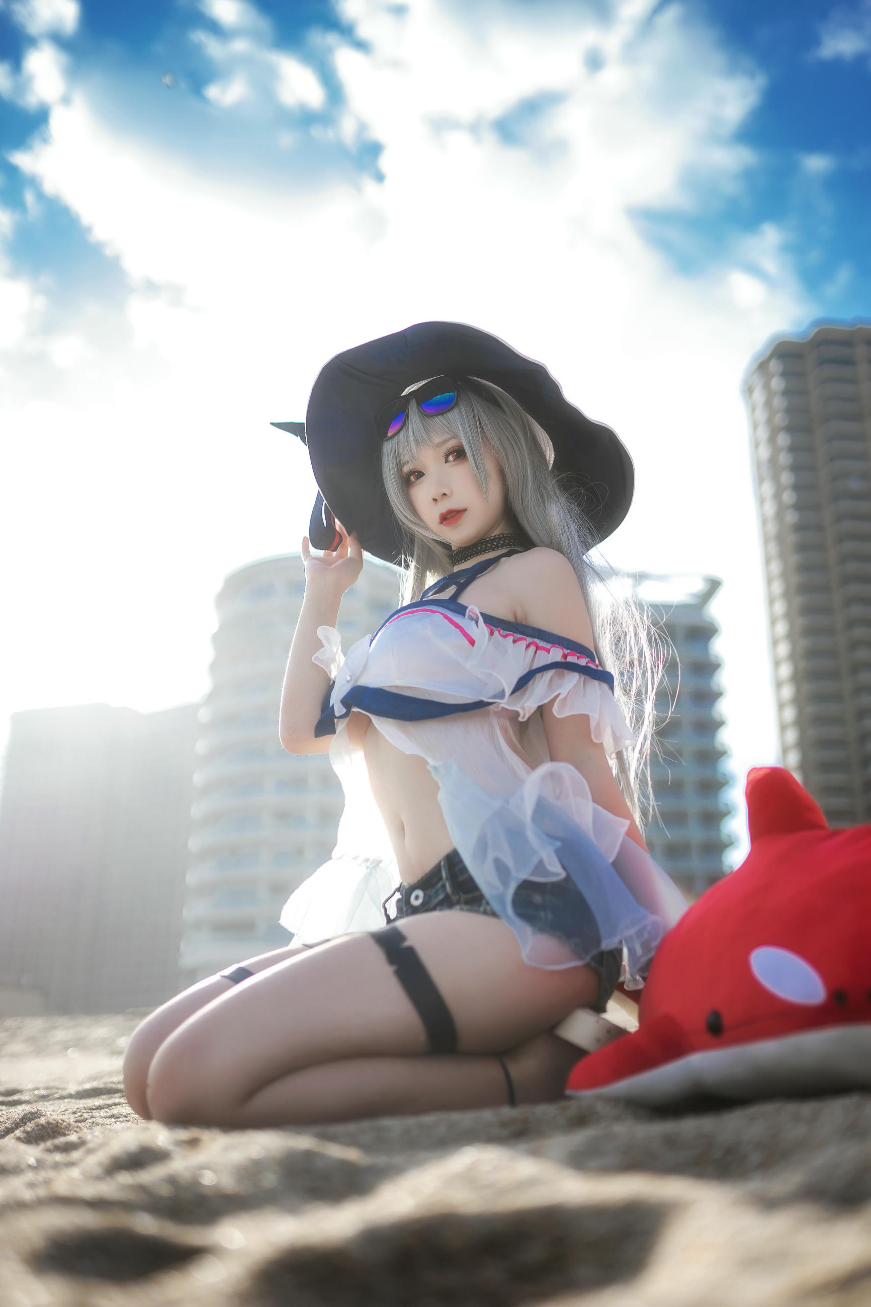 樱落酱w NO.025 斯卡蒂泳装 [21P-188MB]_第1集