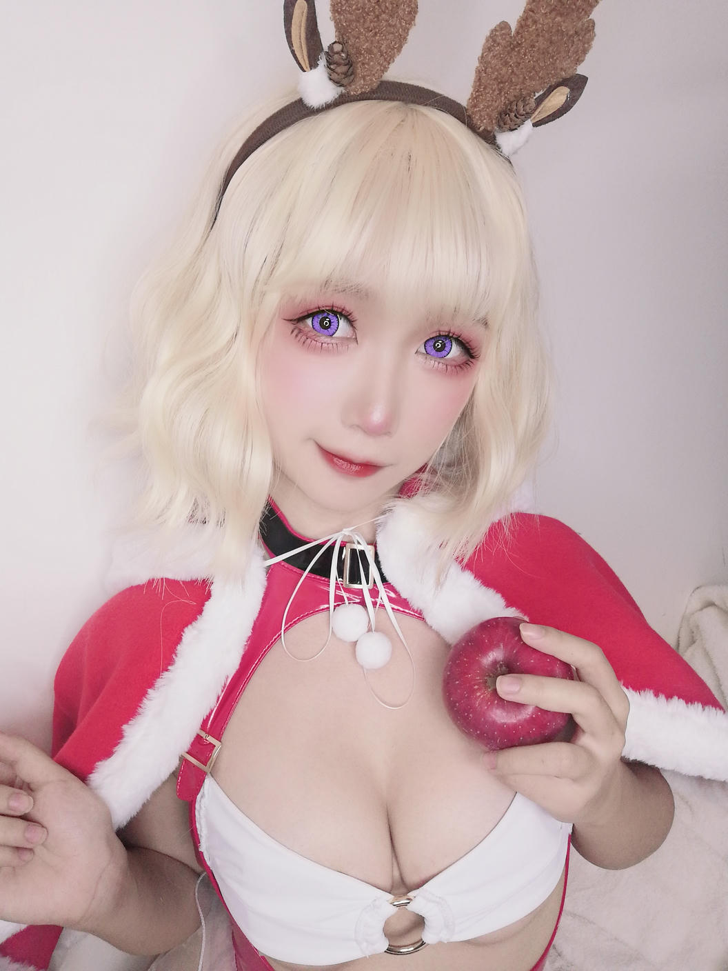 樱落酱w NO.004 圣诞 自拍_第1集