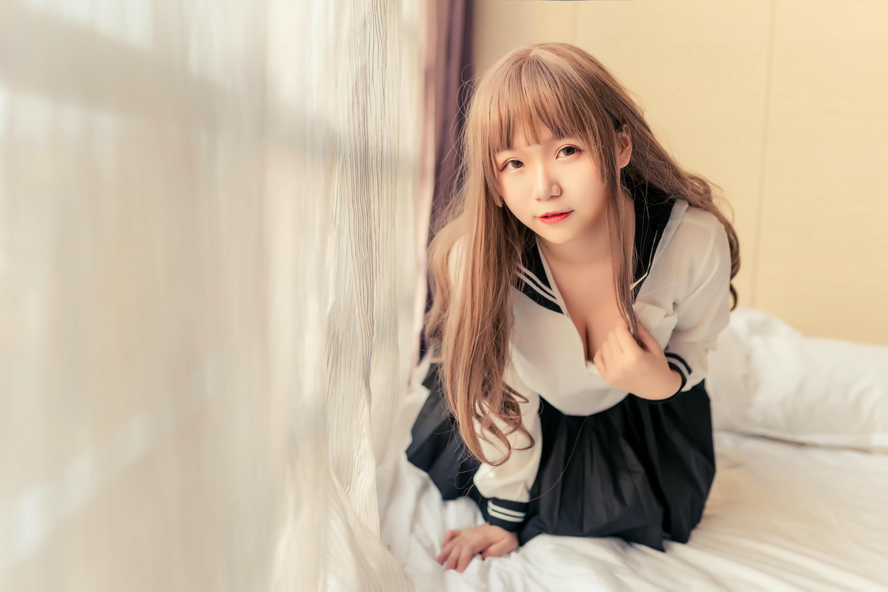 Yoko宅夏 NO.015 水手服黑丝 [30P-201MB]_第1集