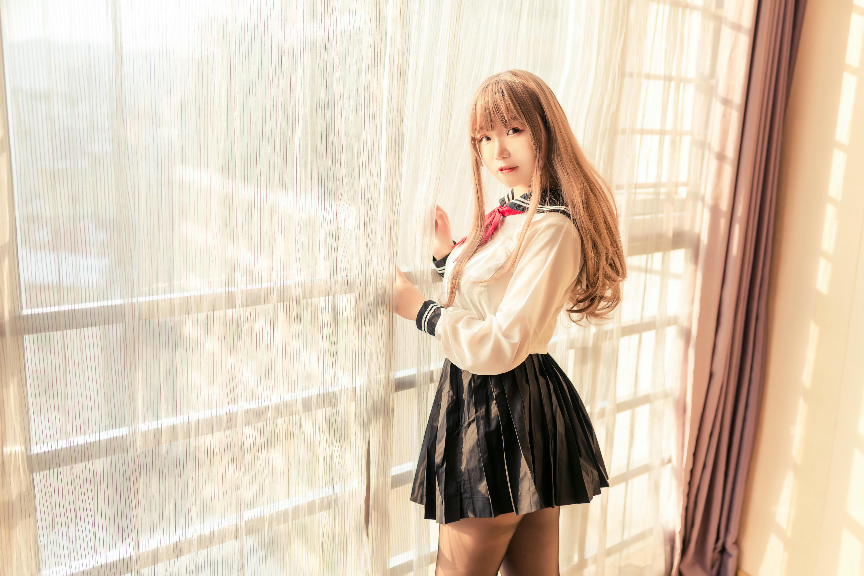 Yoko宅夏 NO.015 水手服黑丝 [30P-201MB]_第1集