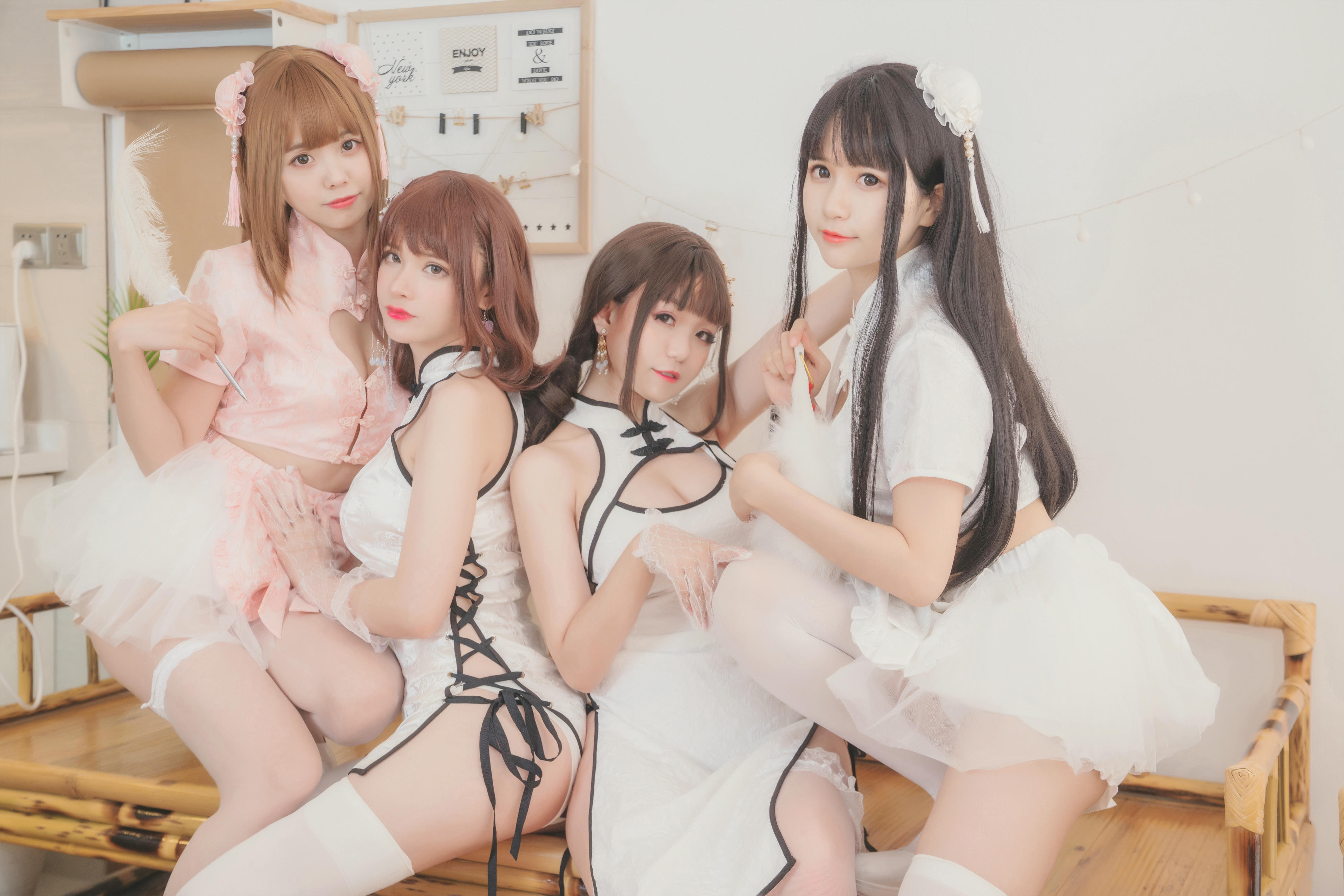 Yoko宅夏 NO.016 小野妹子w &白金&宅夏&前羽 四人彼女电子档 [176P-3720MB]_第5集