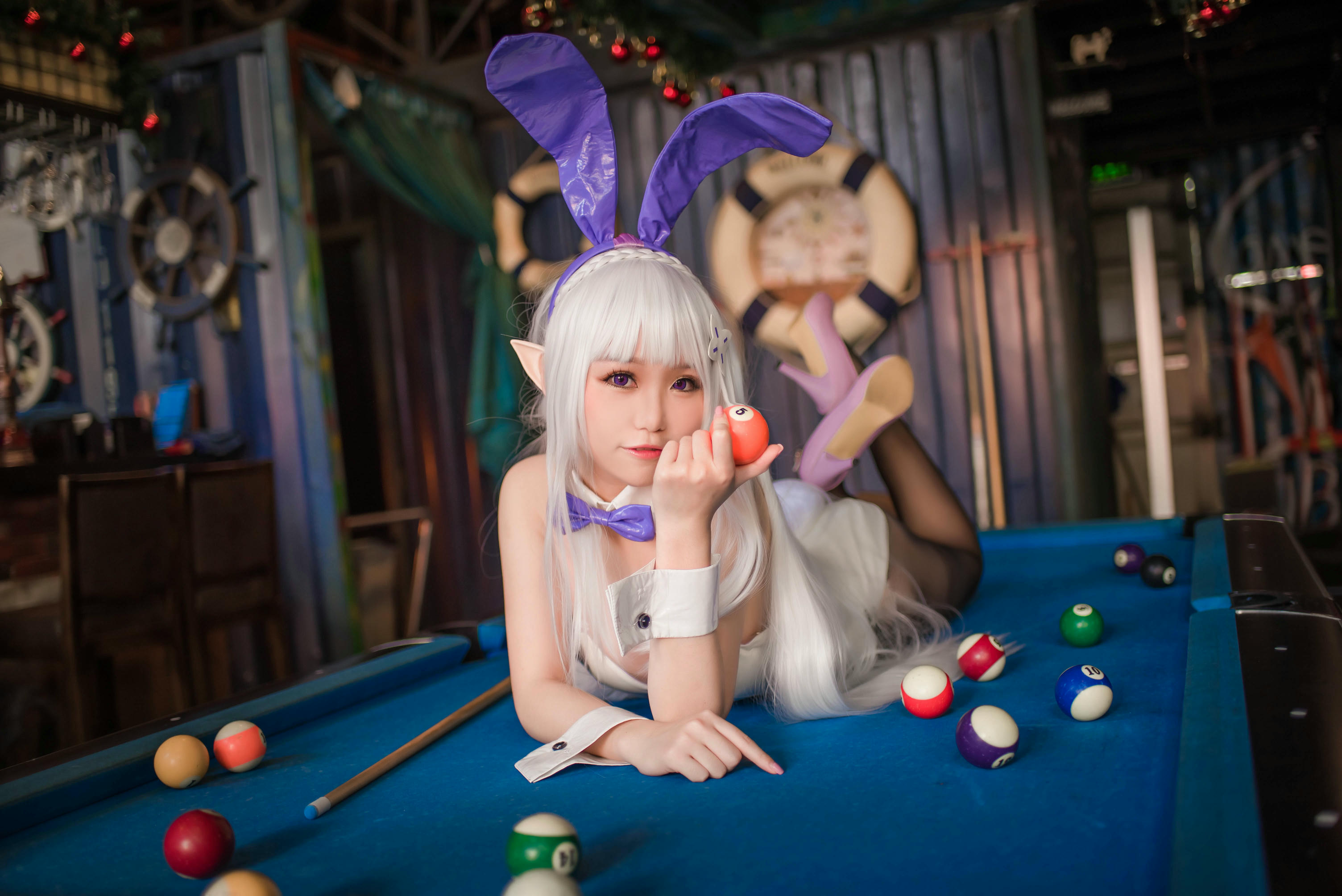 Yoko宅夏 NO.018 艾米莉娅 兔女 [10P 54MB]_第1集