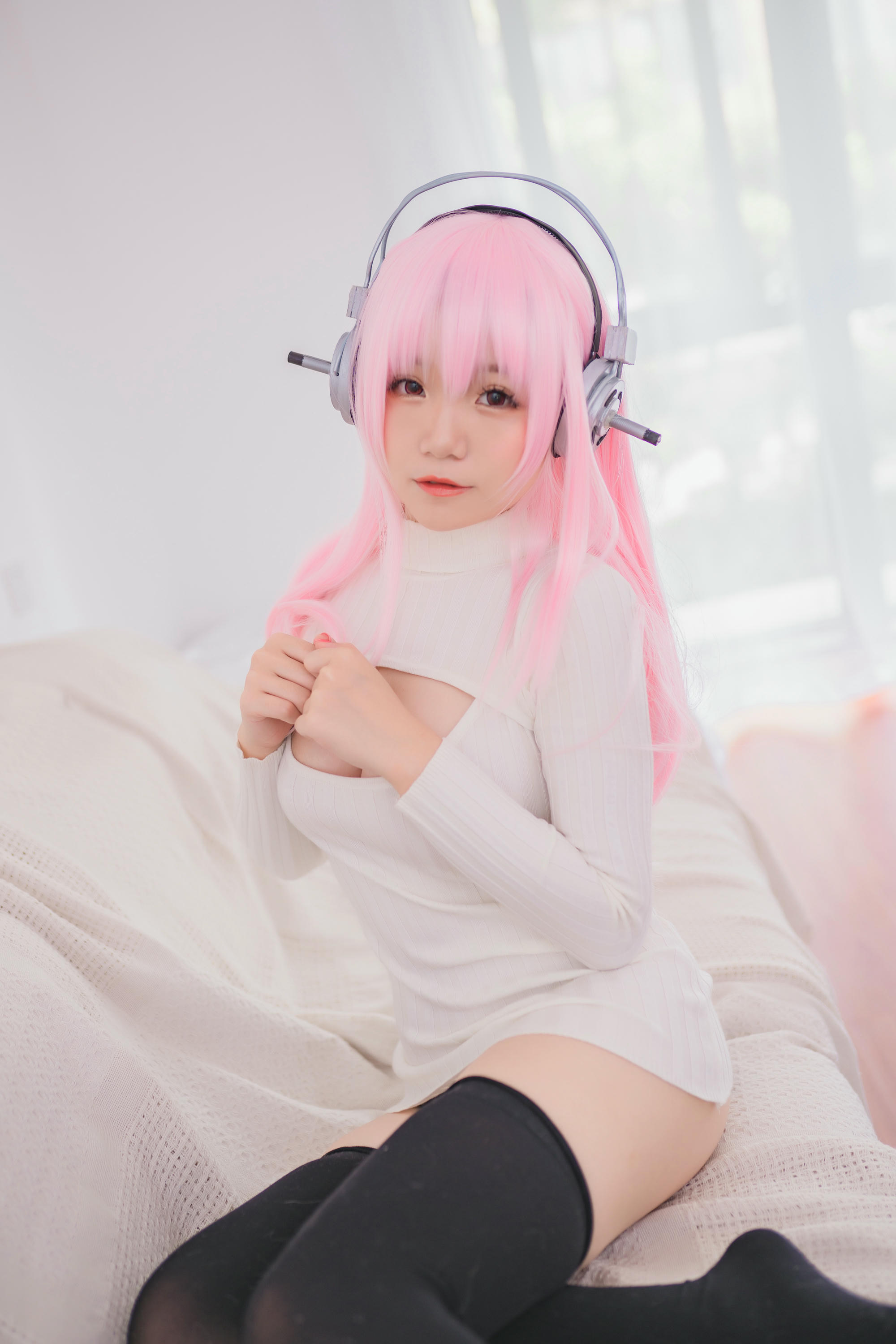 Yoko宅夏 NO.024 索尼子本毛衣 [18P 131MB]_第1集