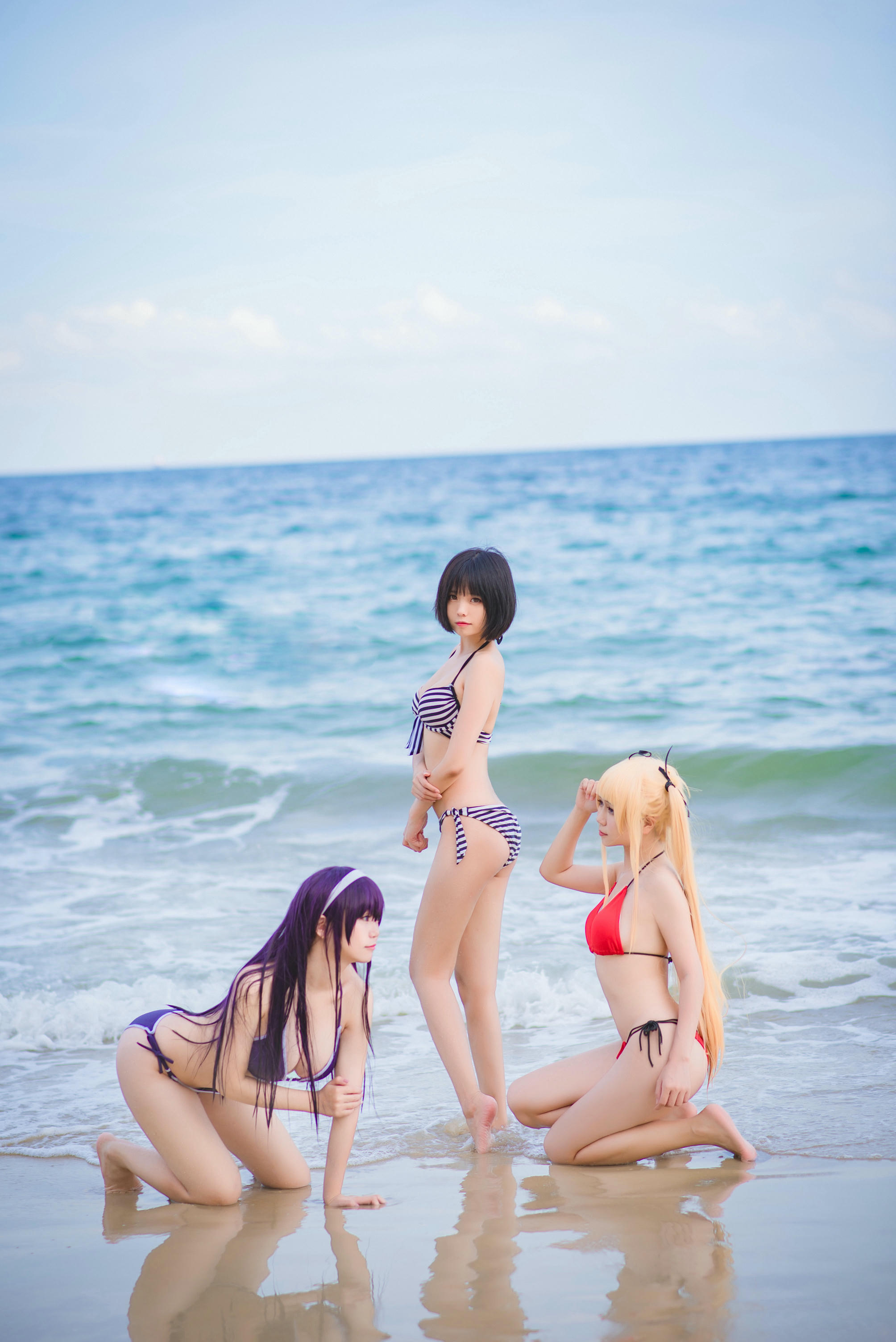 Yoko宅夏 NO.027 Yoko宅夏&白金Saki&小野妹子w 路人女主的养成方法 [77P 460MB]_第3集