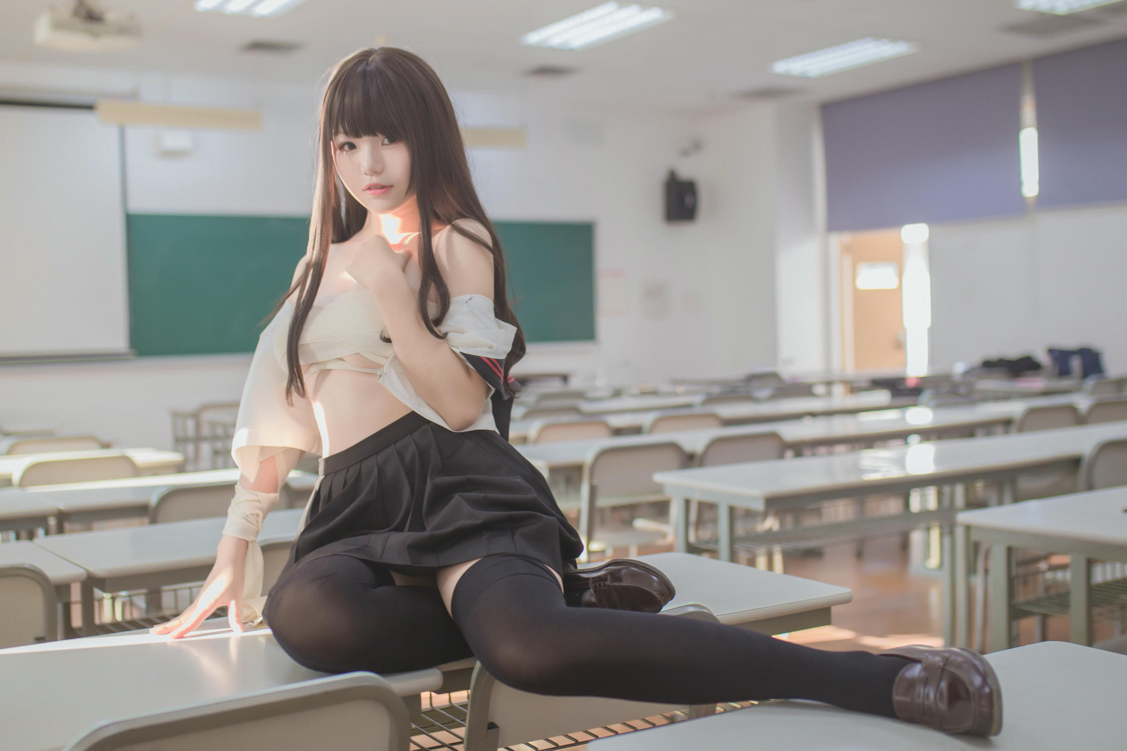 Yoko宅夏 NO.003 黑丝JK [39P-220MB]_第1集