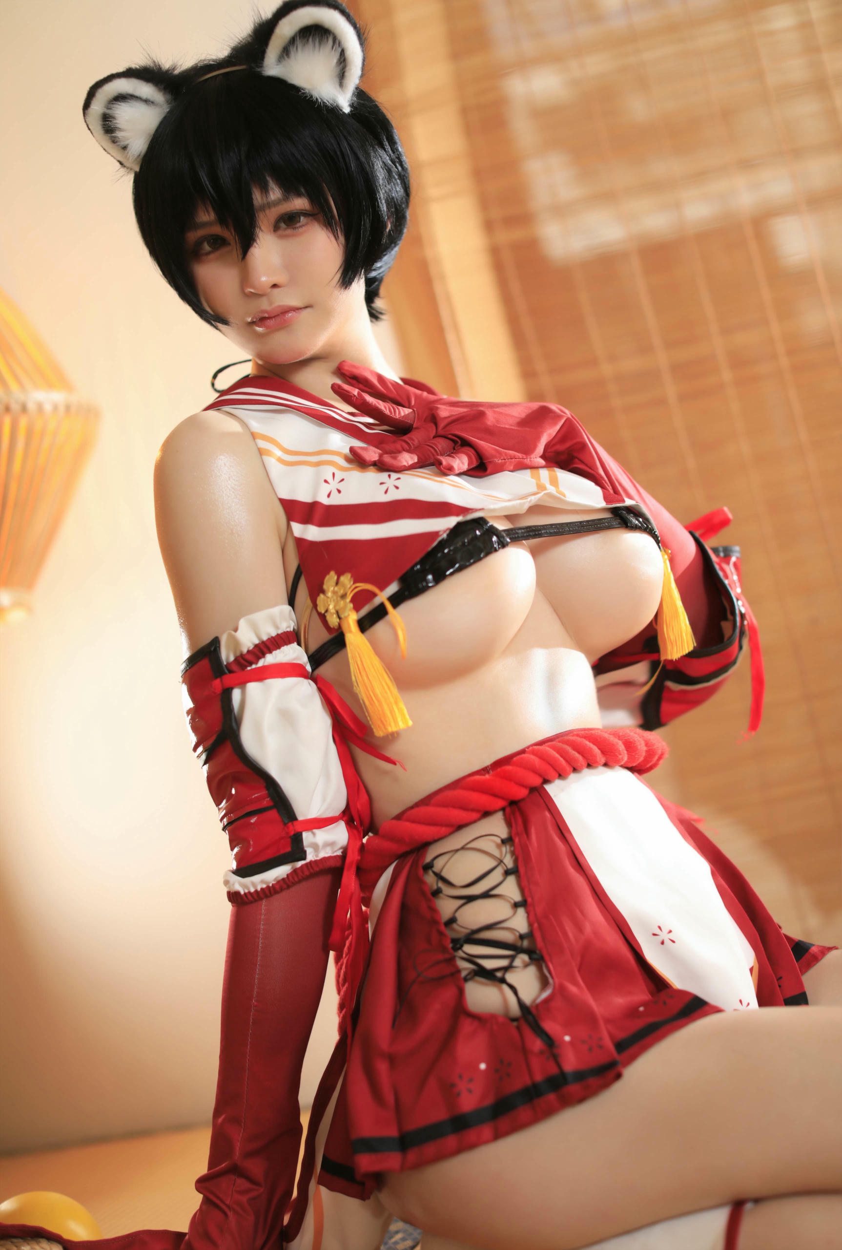 前羽_rr NO.011 碧蓝档案 春日椿 [33P／35MB]_第1集