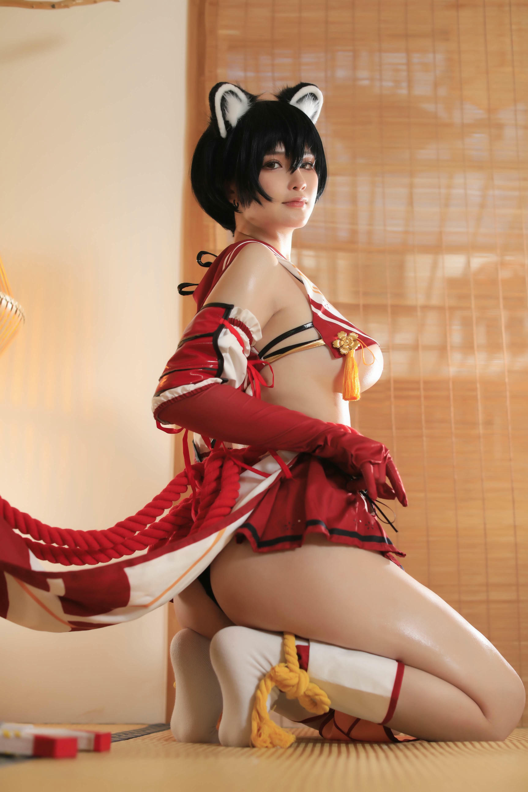 前羽_rr NO.011 碧蓝档案 春日椿 [33P／35MB]_第1集