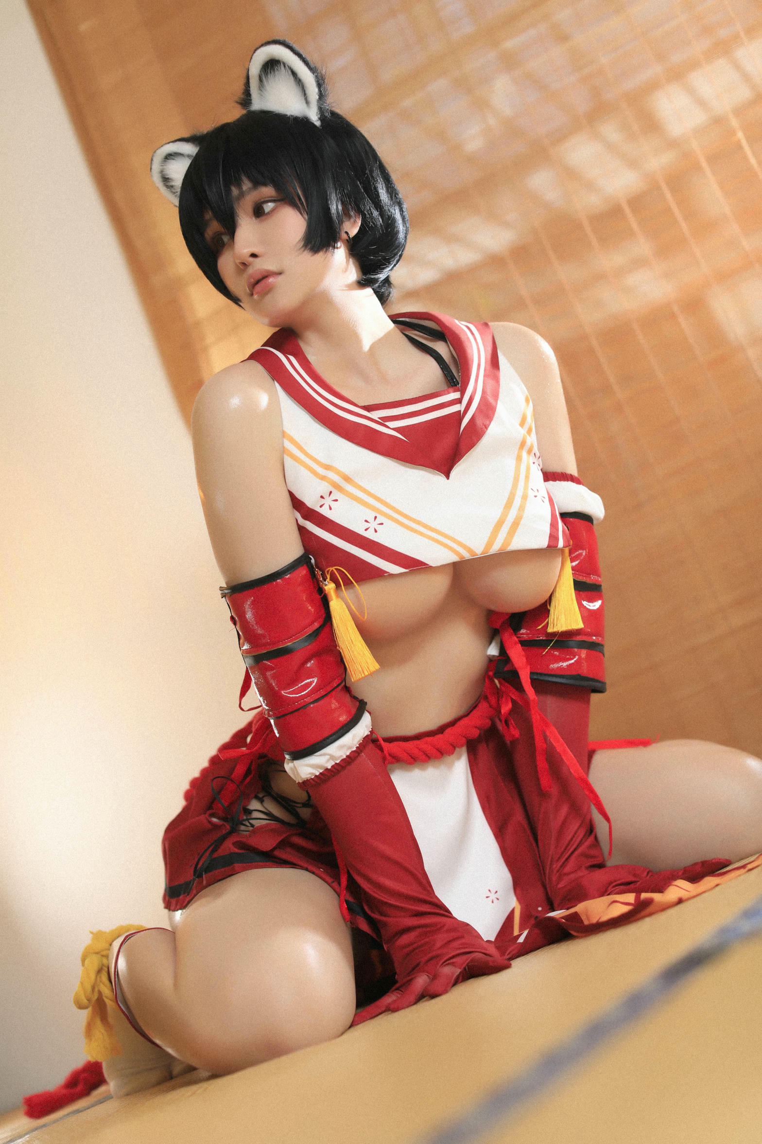 前羽_rr NO.011 碧蓝档案 春日椿 [33P／35MB]_第1集