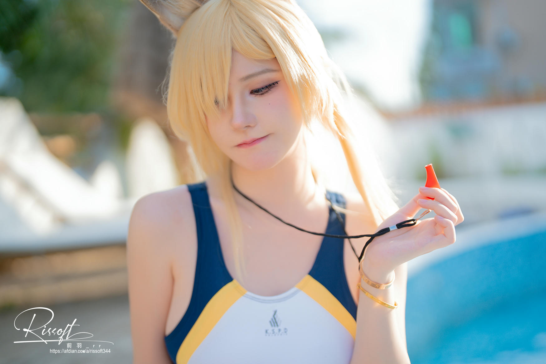 前羽_rr NO.021 碧蓝档案 尾形康娜竞泳[53P-248.8M]_第3集