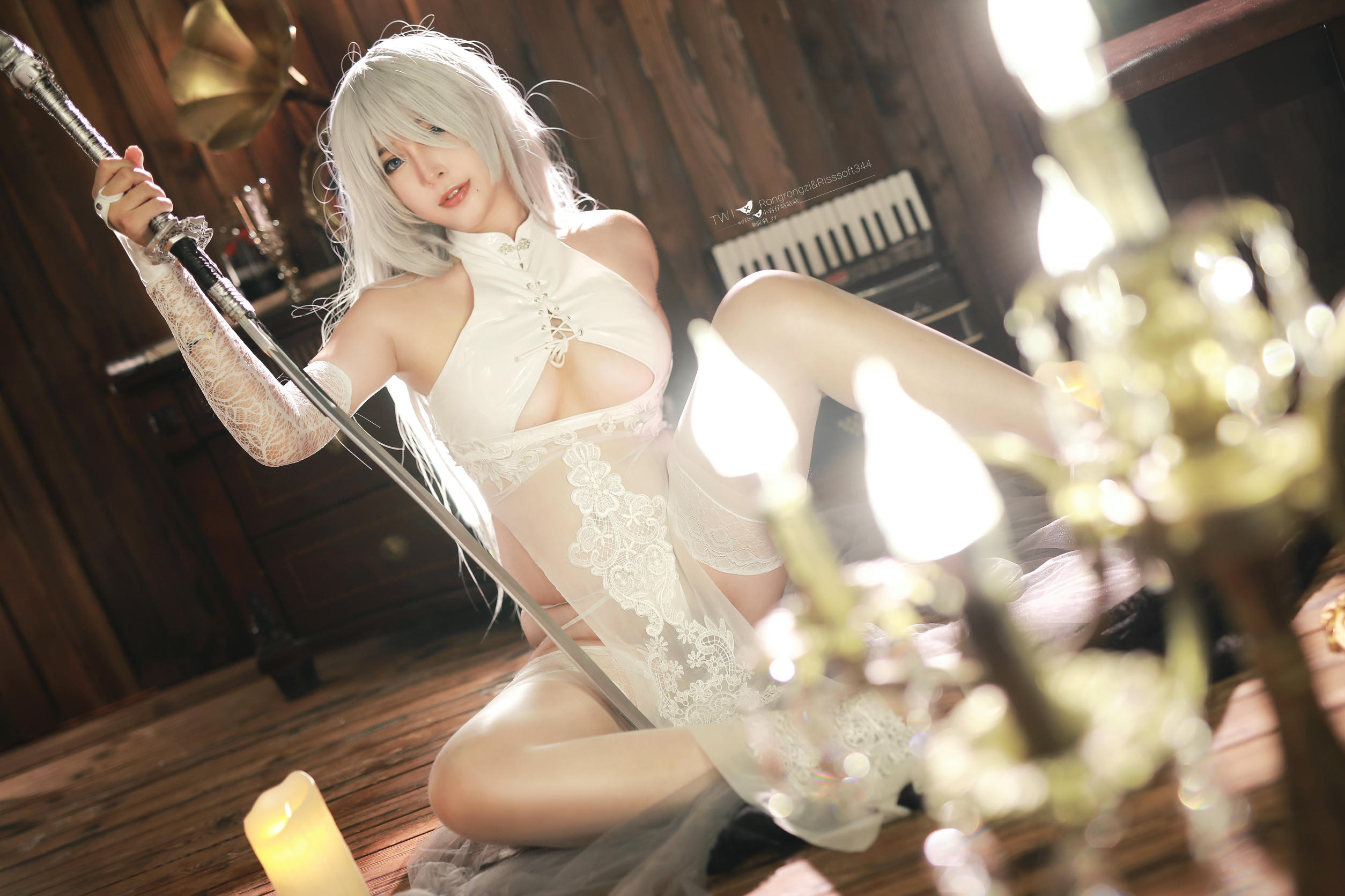 前羽_rr NO.030 &小容仔咕咕咕w 尼尔2B 双人旗袍 [72P-651.9M]_第2集