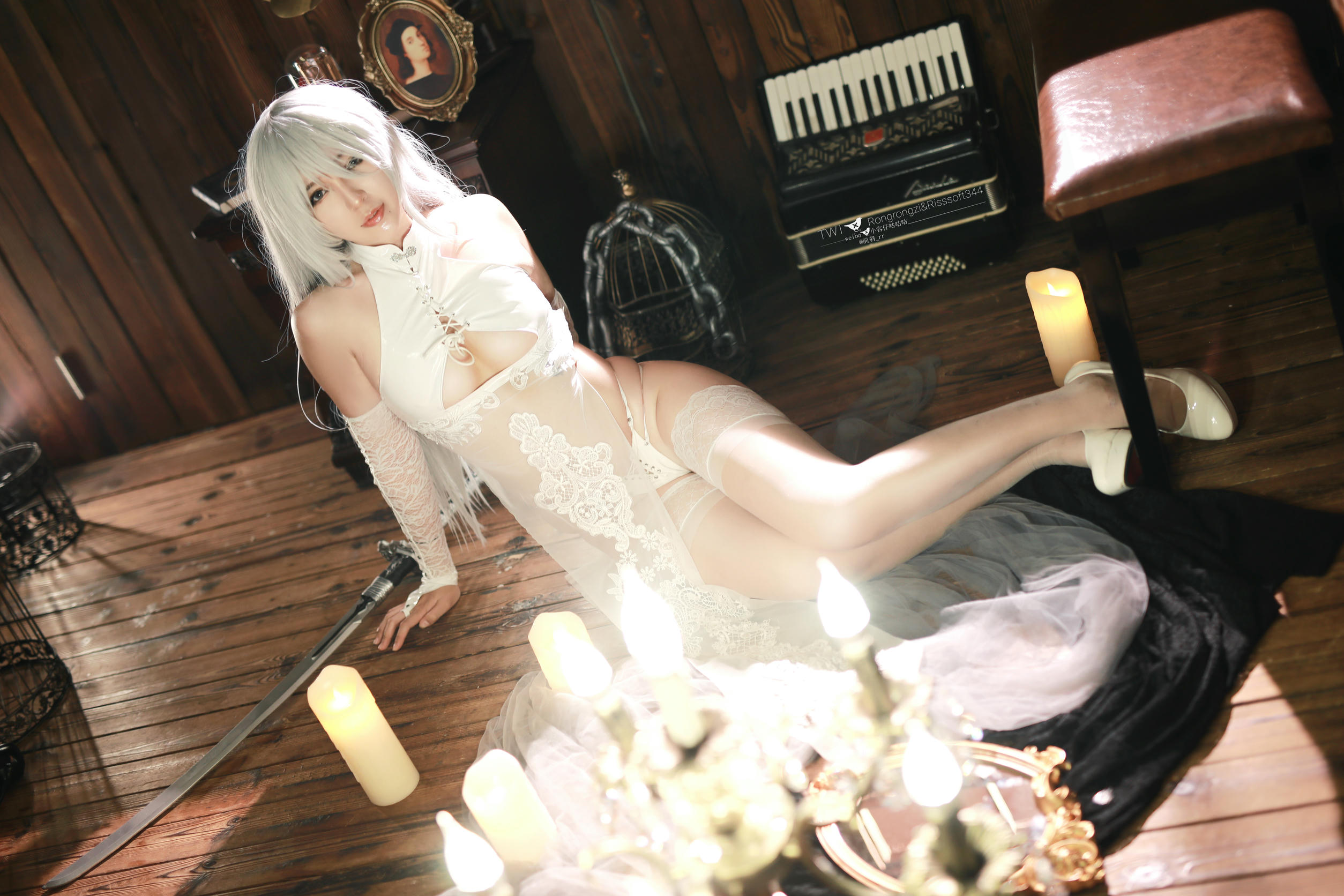 前羽_rr NO.030 &小容仔咕咕咕w 尼尔2B 双人旗袍 [72P-651.9M]_第2集