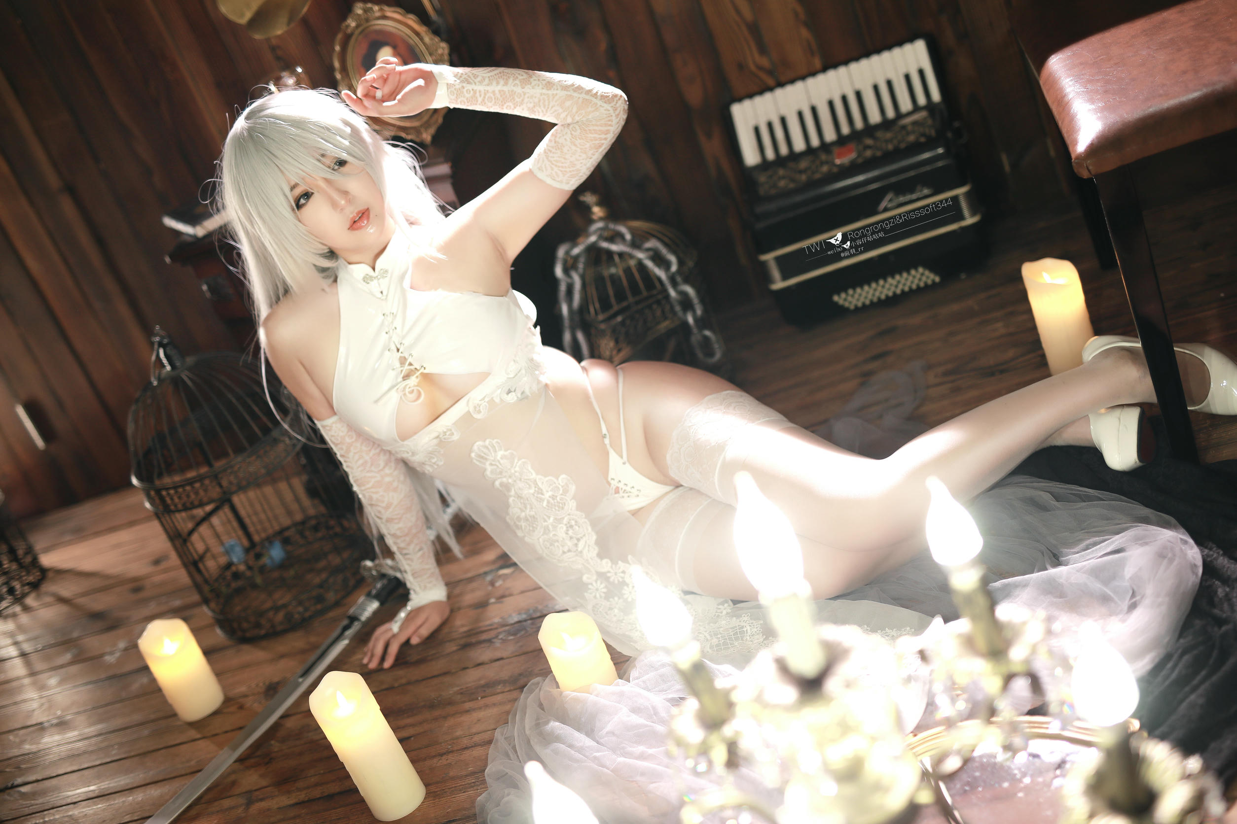 前羽_rr NO.030 &小容仔咕咕咕w 尼尔2B 双人旗袍 [72P-651.9M]_第2集