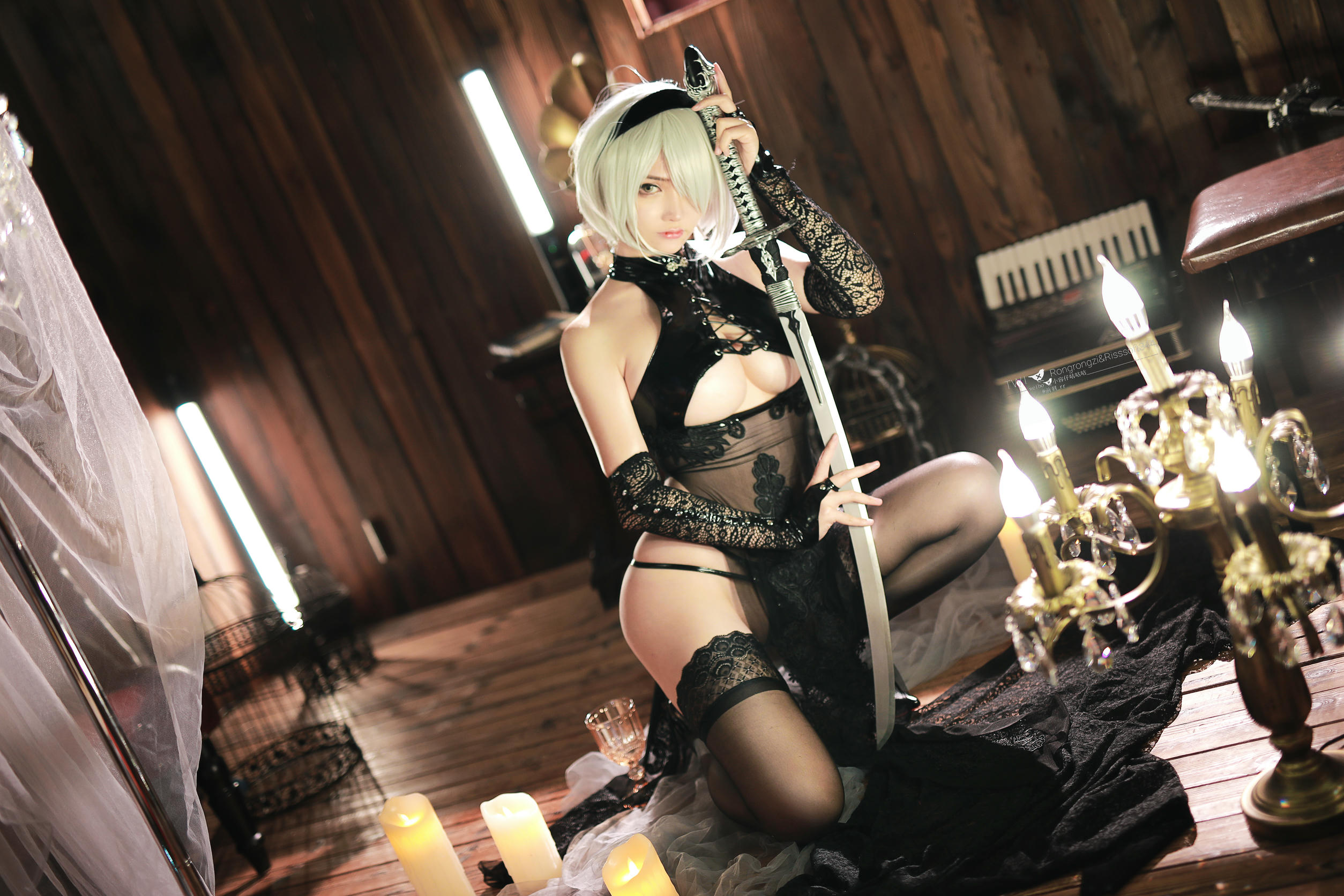 前羽_rr NO.030 &小容仔咕咕咕w 尼尔2B 双人旗袍 [72P-651.9M]_第3集