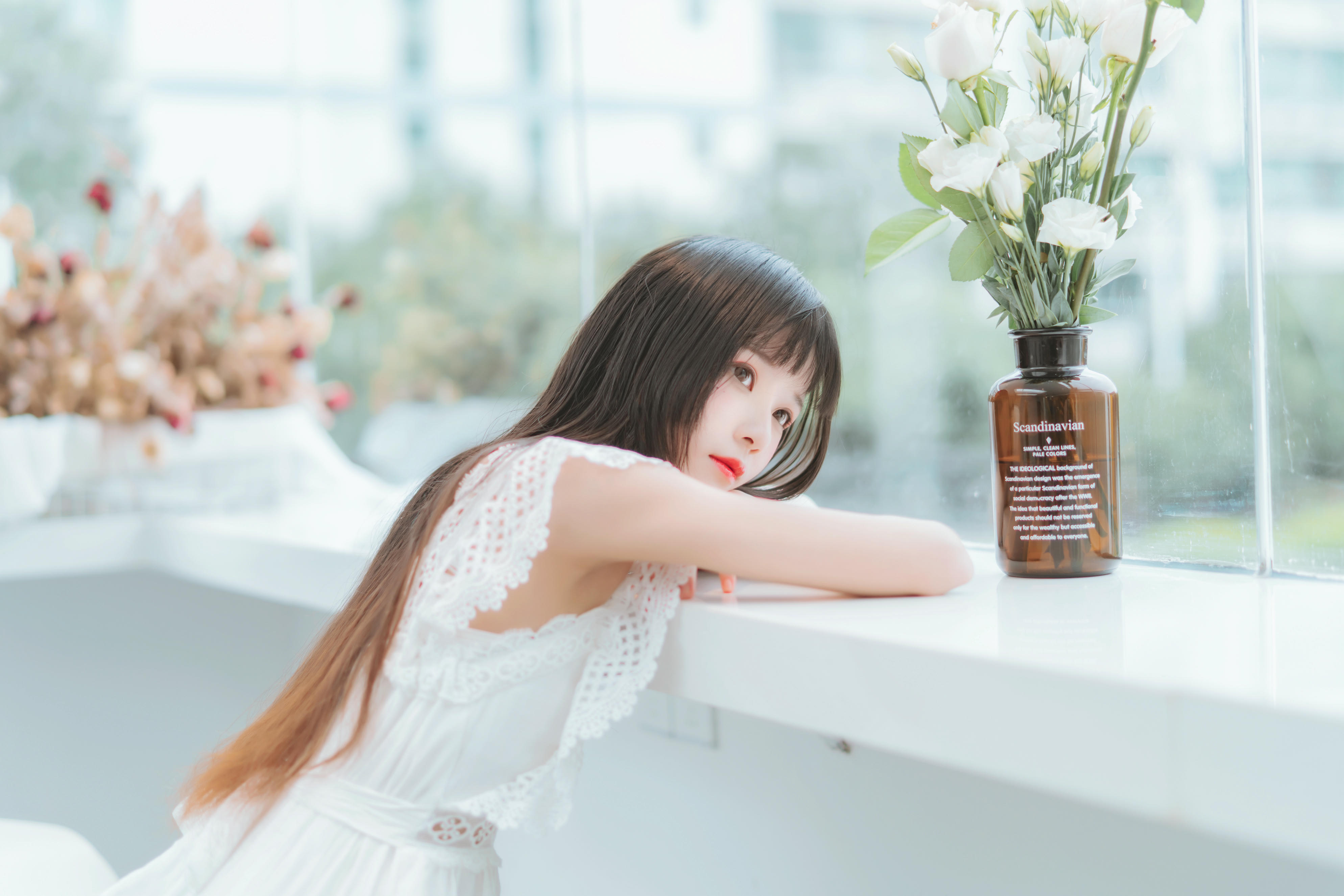 桜桃喵 NO.100 清新 [48P-725MB]-白花花_第1集