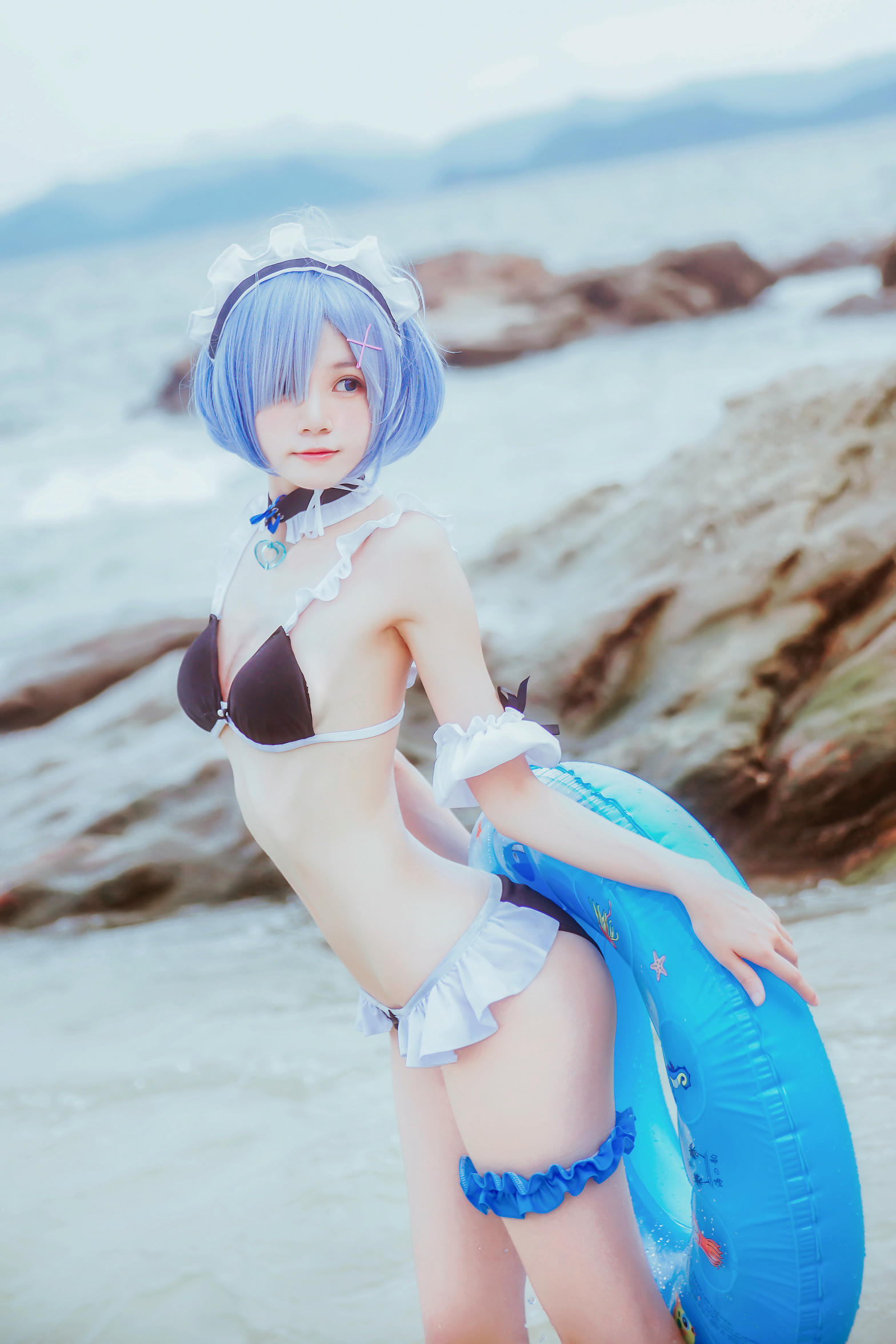 桜桃喵 NO.010 蕾姆COS [48P-444MB]_第2集