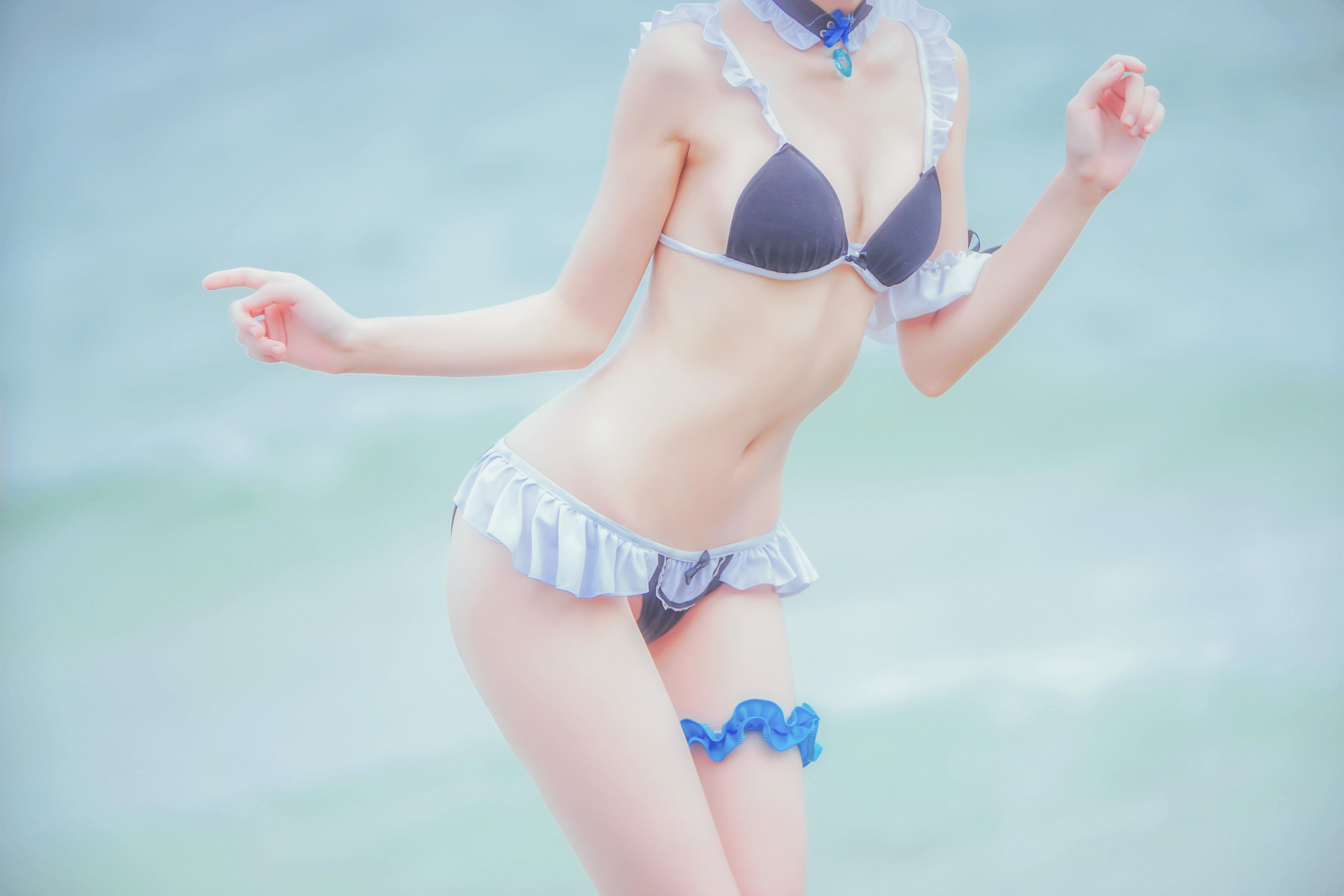 桜桃喵 NO.010 蕾姆COS [48P-444MB]_第3集