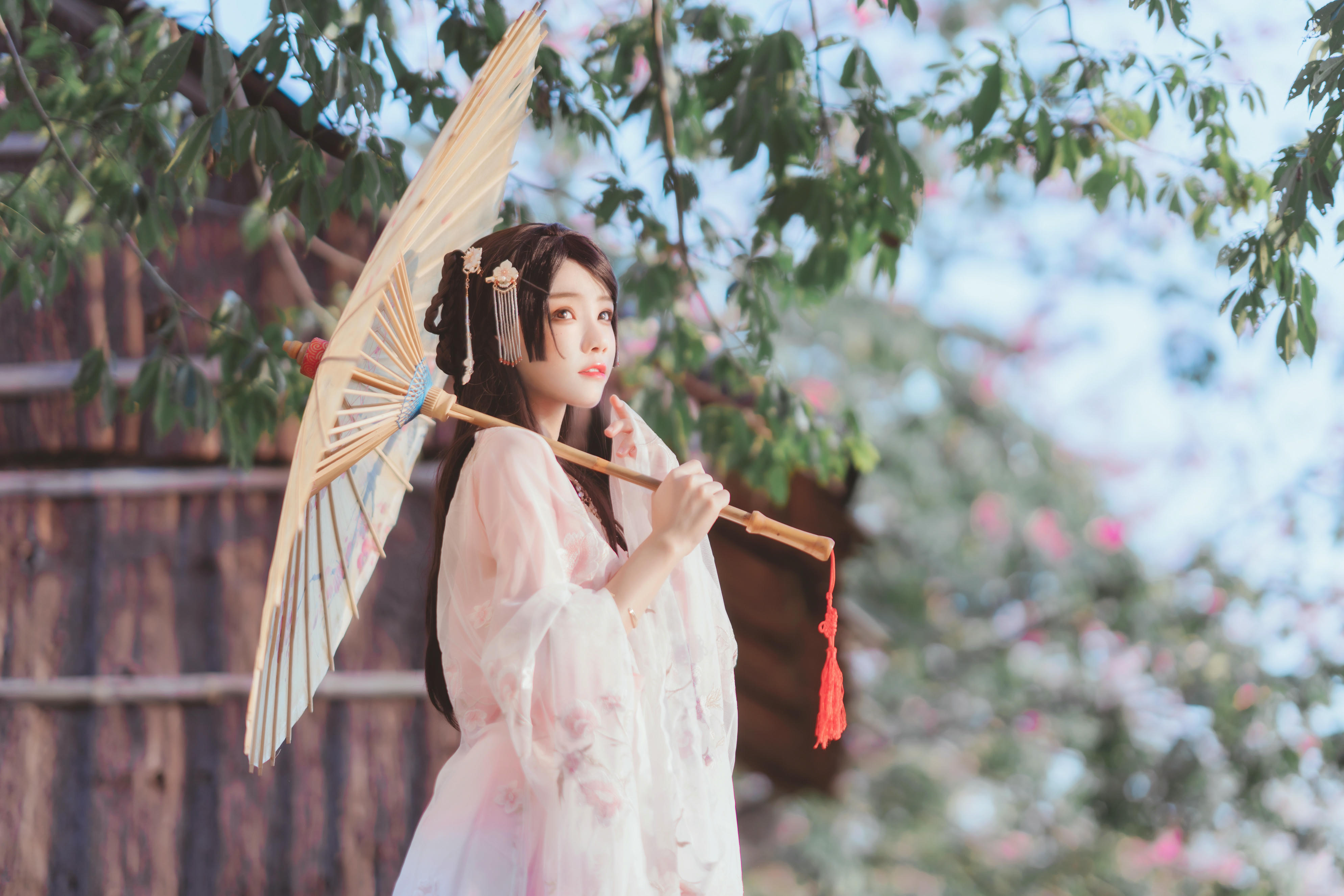 桜桃喵 NO.101 温柔 [53P-0.97GB]-桃花_第1集