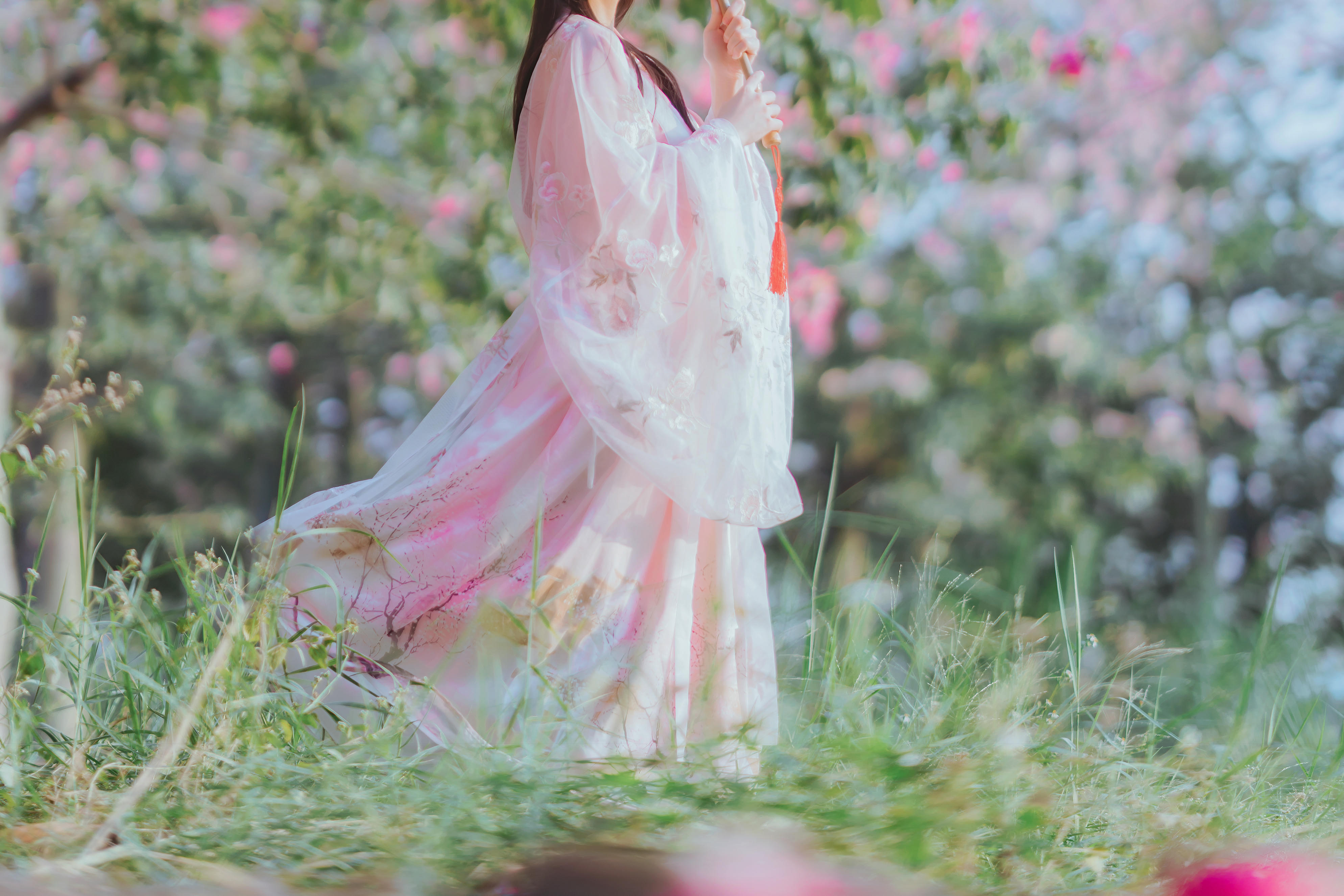 桜桃喵 NO.101 温柔 [53P-0.97GB]-桃花_第1集