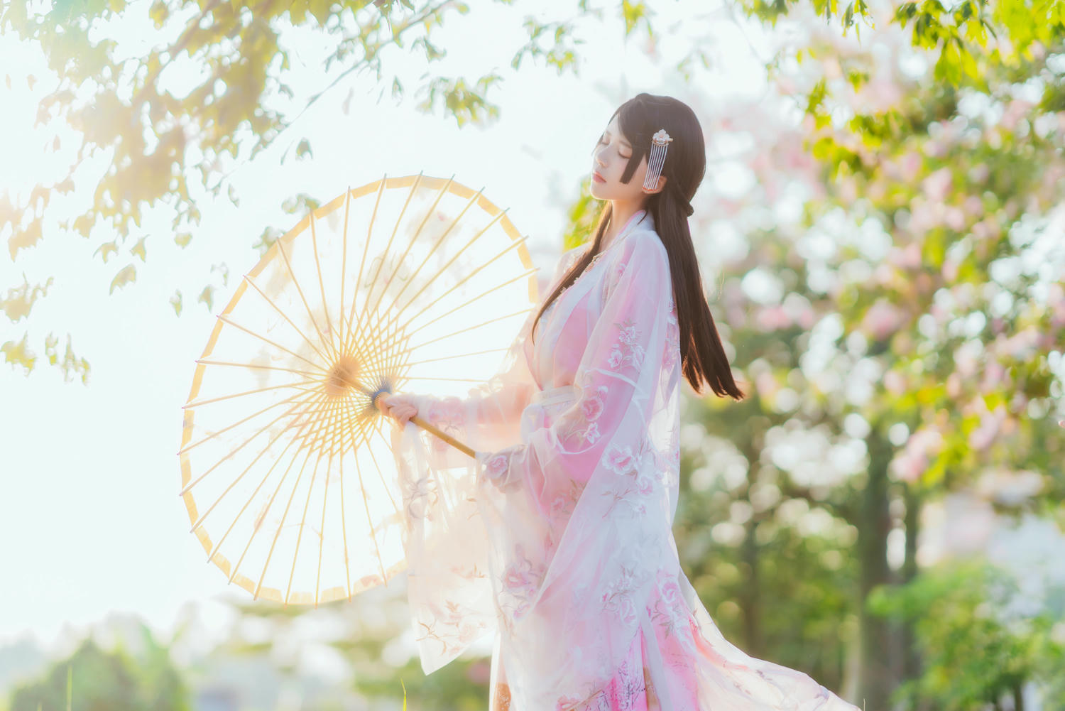 桜桃喵 NO.101 温柔 [53P-0.97GB]-桃花_第1集