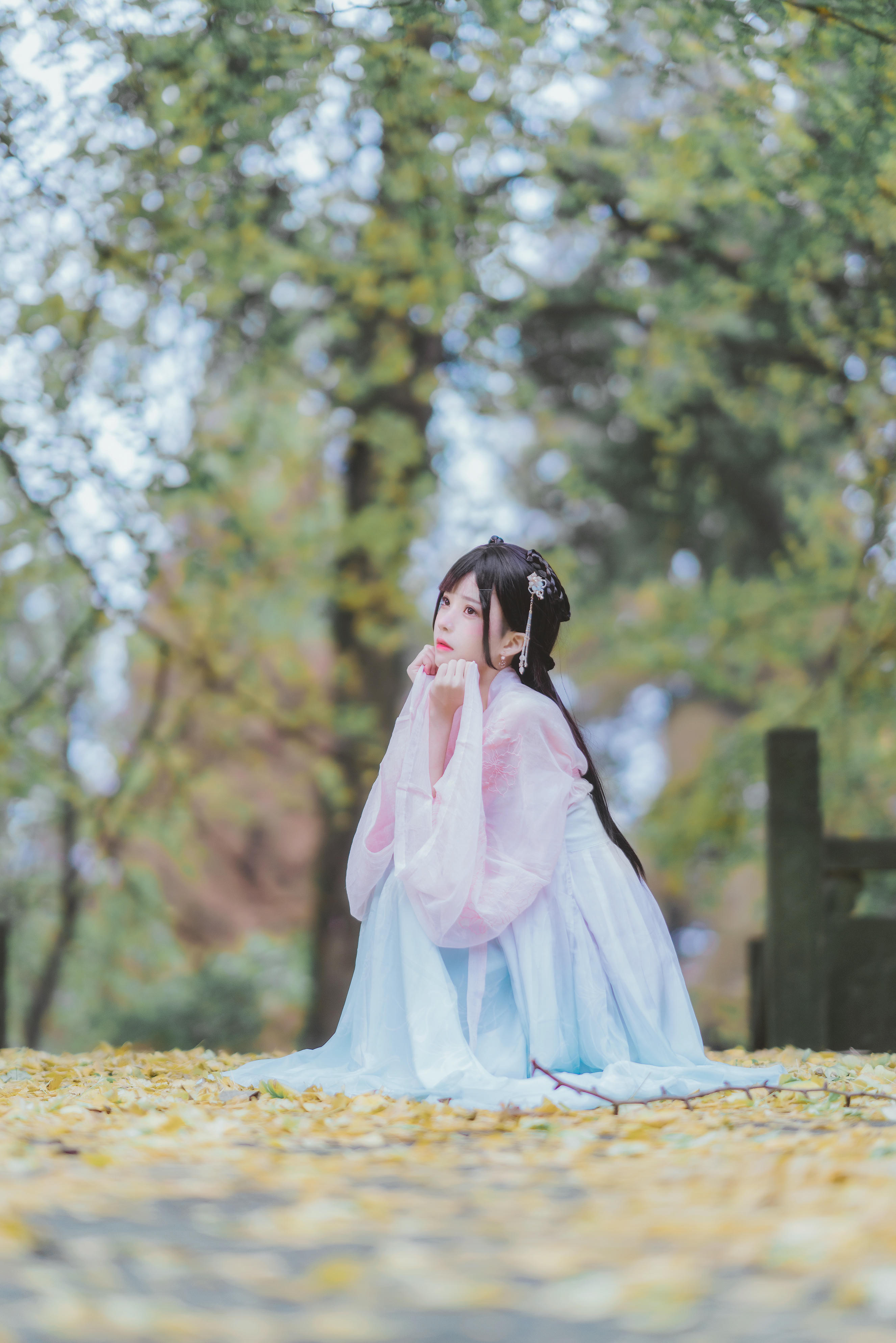 桜桃喵 NO.101 温柔 [53P-0.97GB]-银杏_第1集