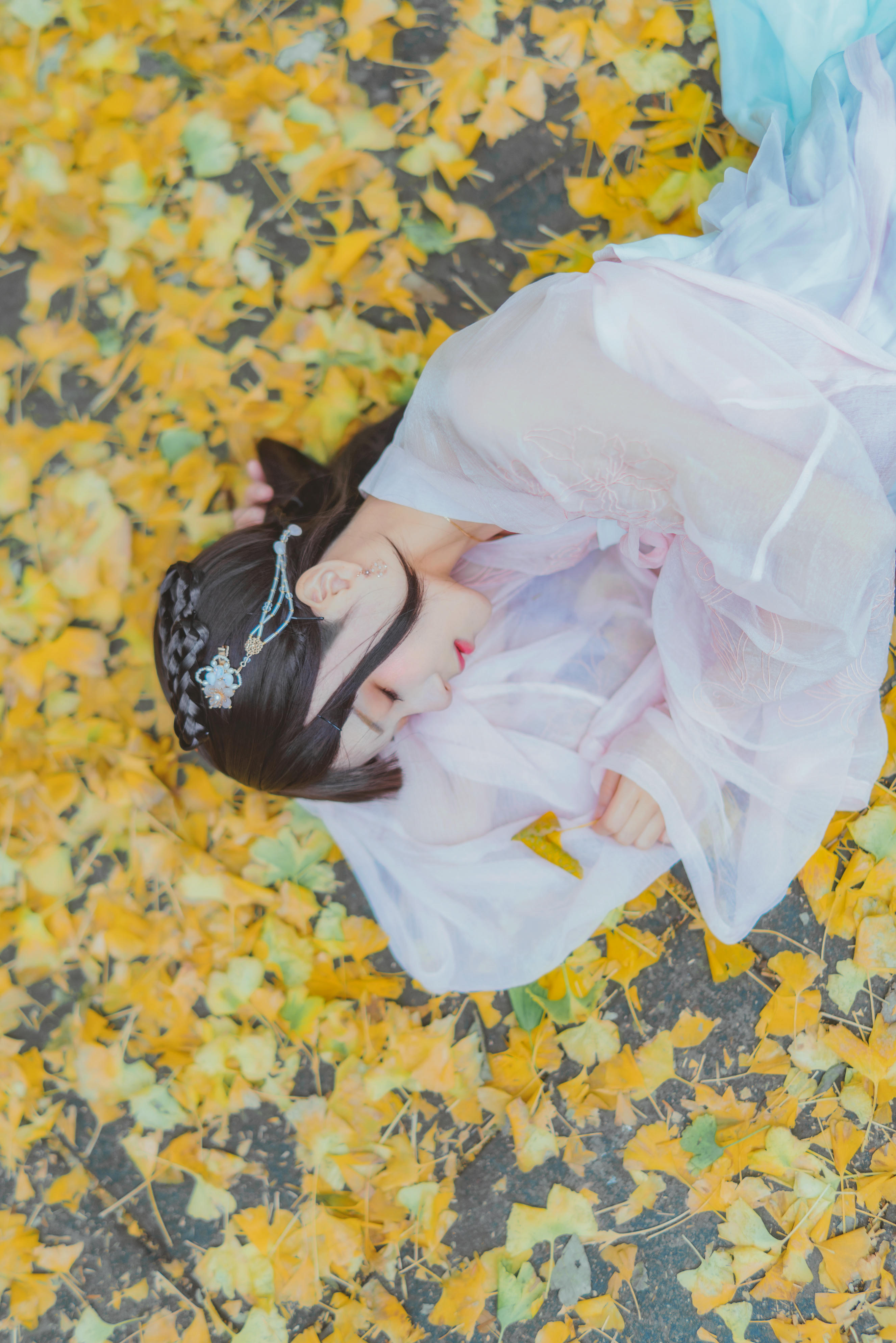 桜桃喵 NO.101 温柔 [53P-0.97GB]-银杏_第1集