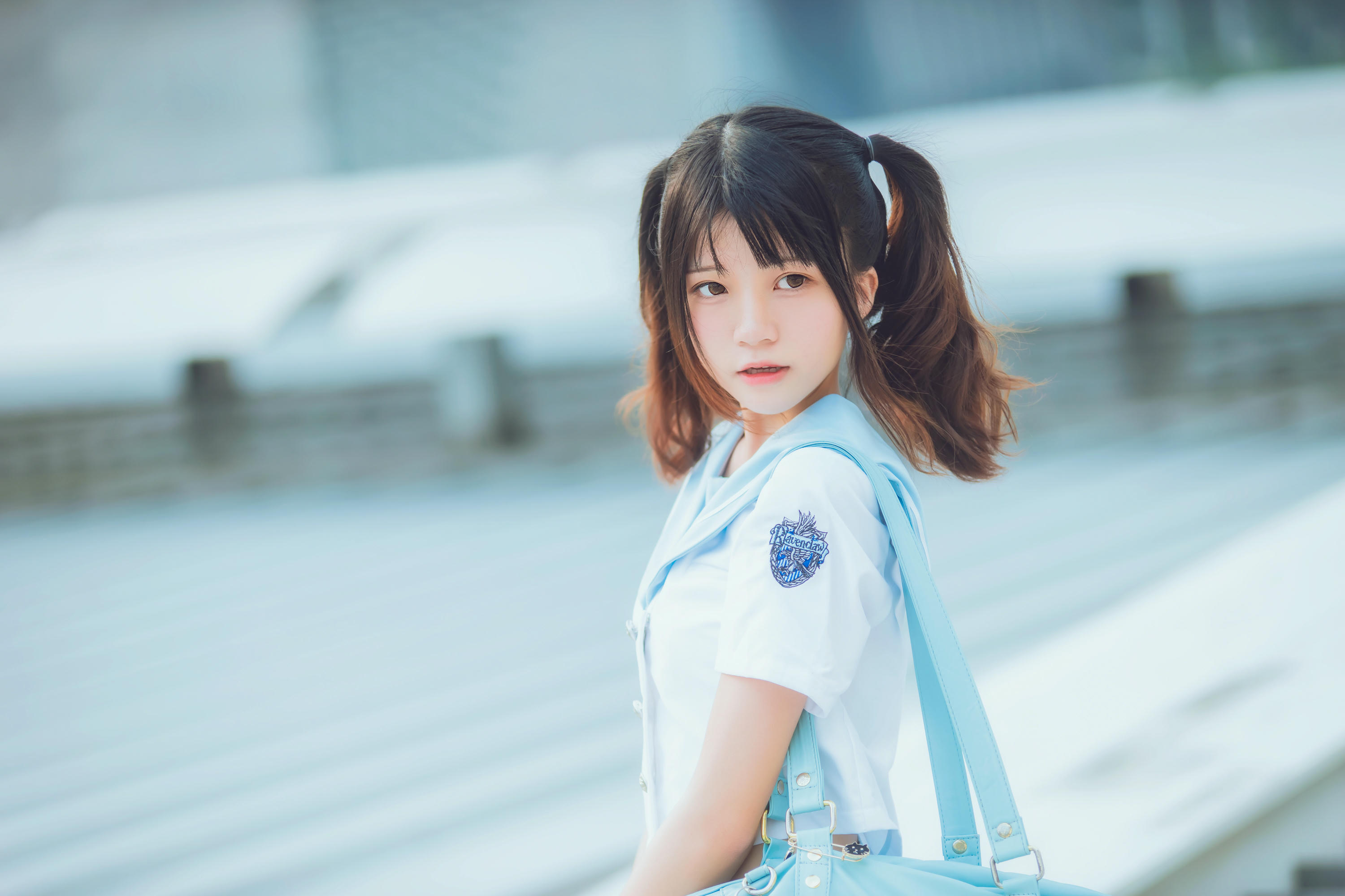 桜桃喵 NO.102 少女 [66P-1.06GB]-微风轻轻起_第1集