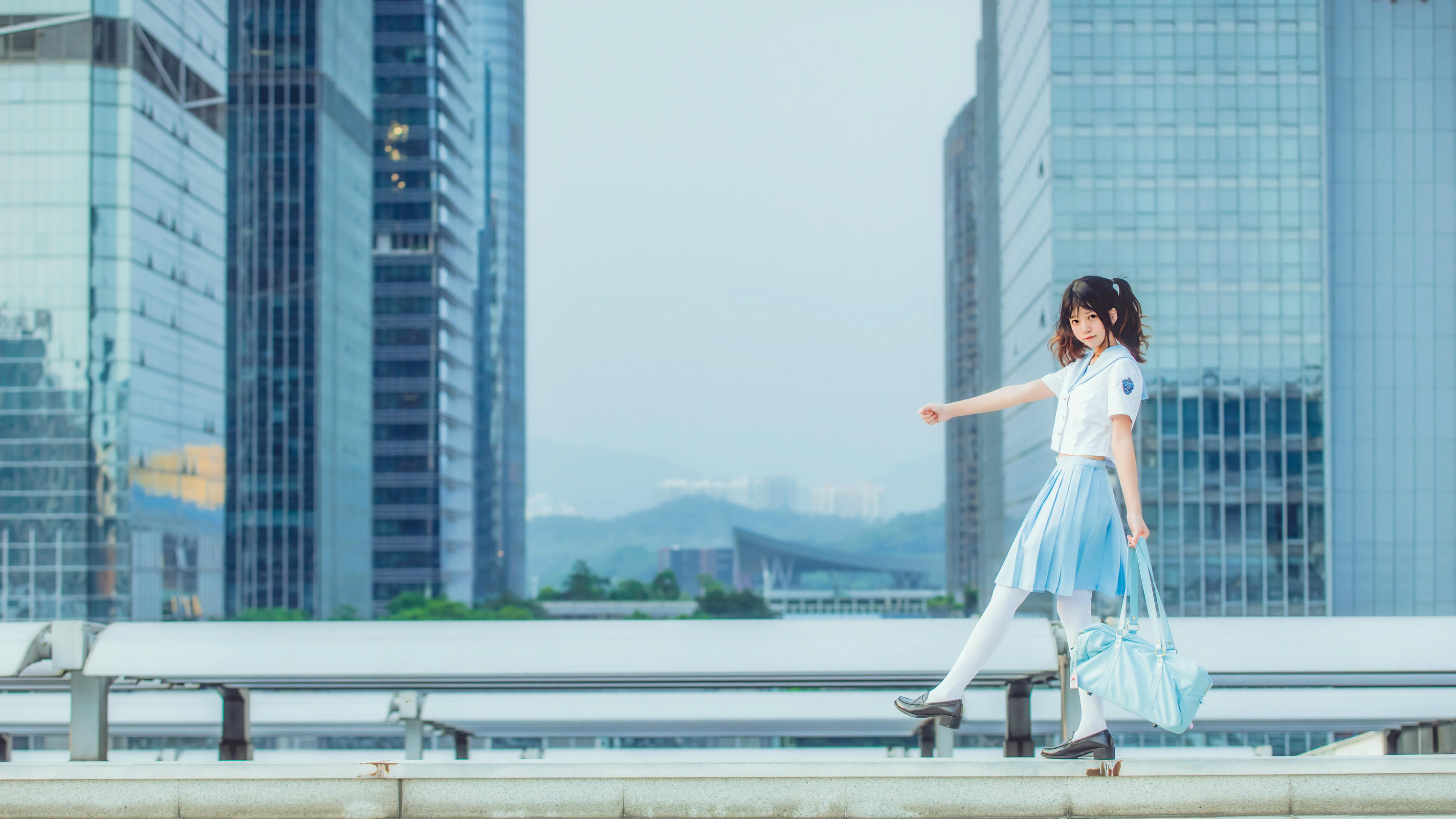 桜桃喵 NO.102 少女 [66P-1.06GB]-微风轻轻起_第1集