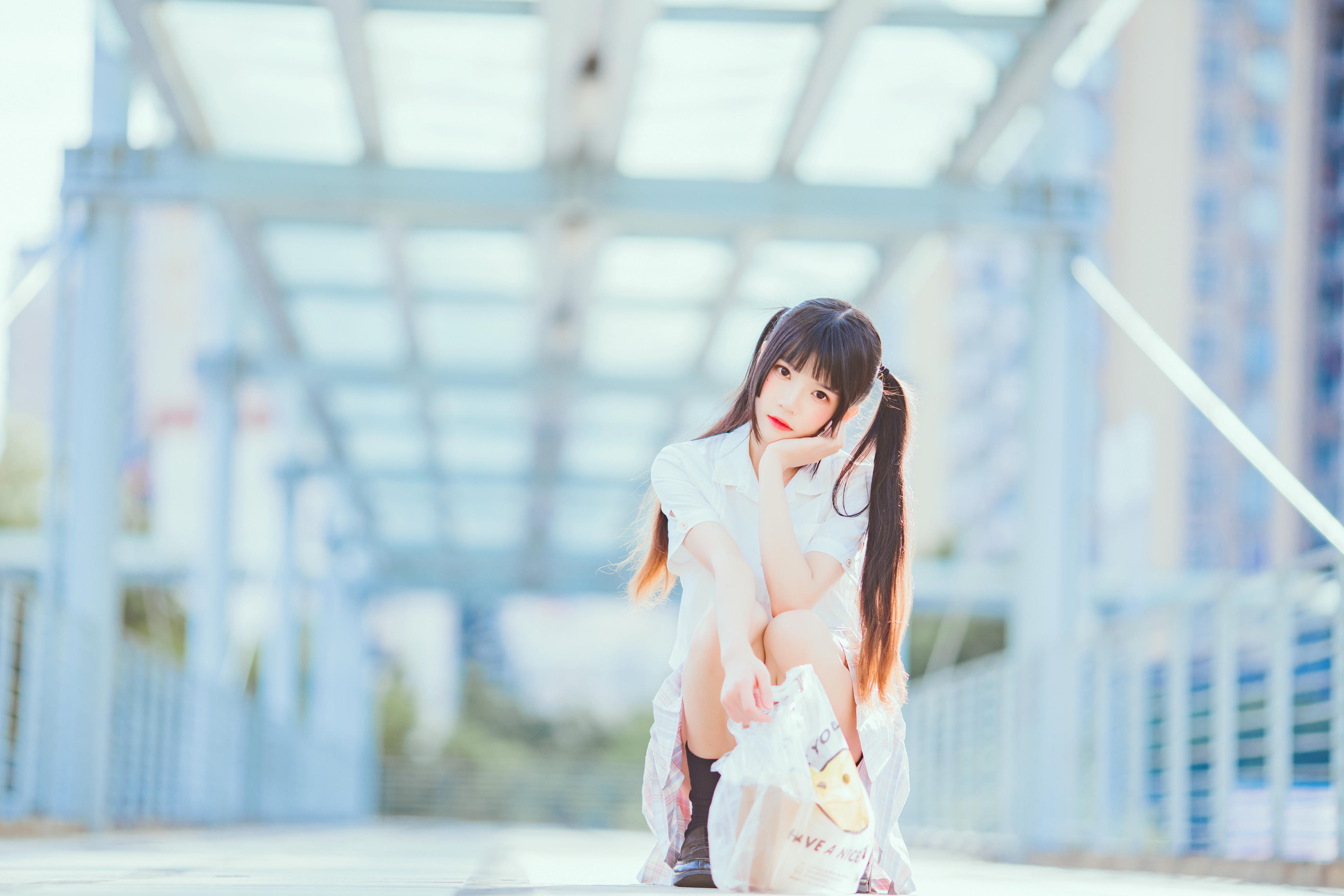 桜桃喵 NO.102 少女 [66P-1.06GB]-浅色系_第1集