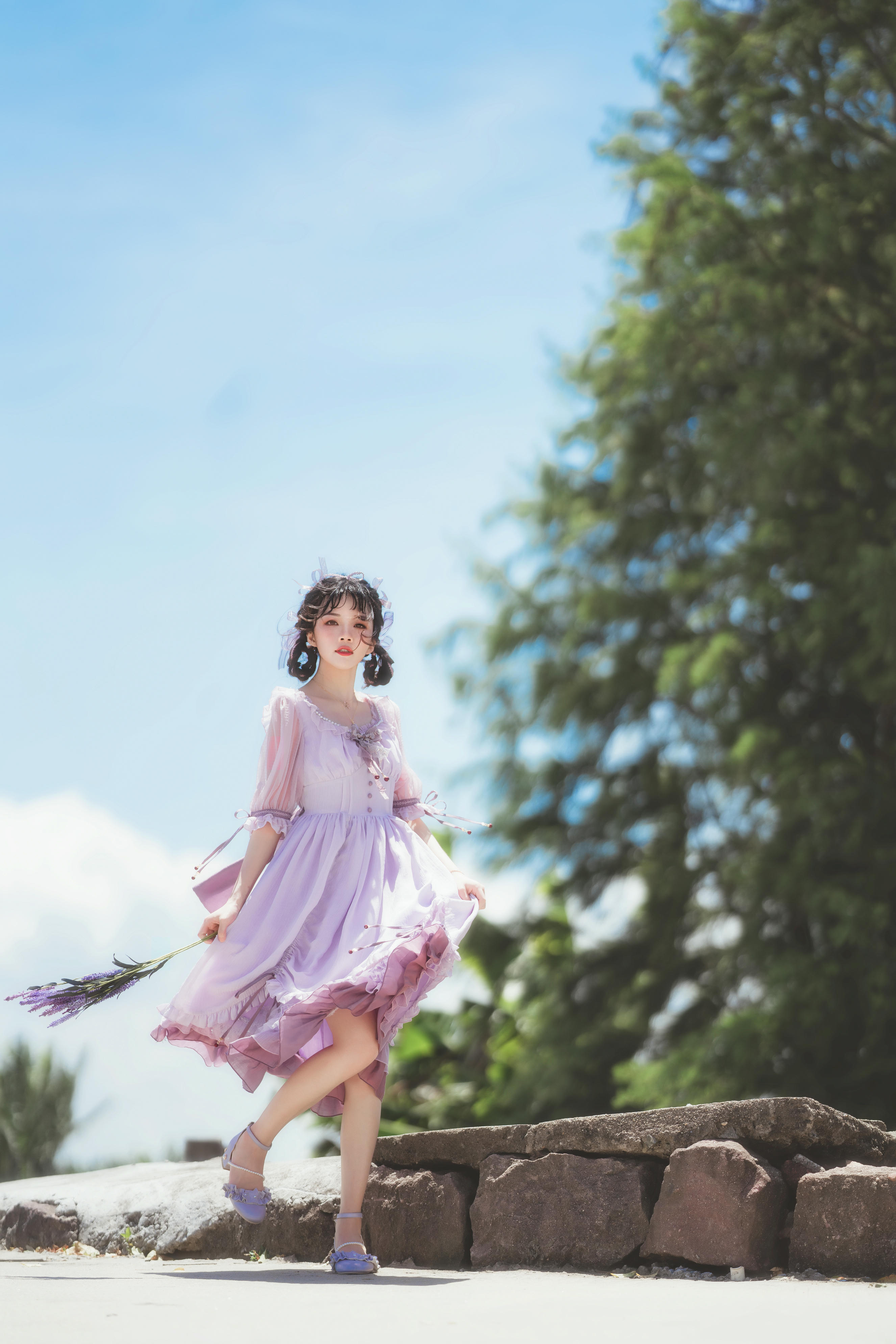 桜桃喵 NO.102 少女 [66P-1.06GB]-紫萱_第1集