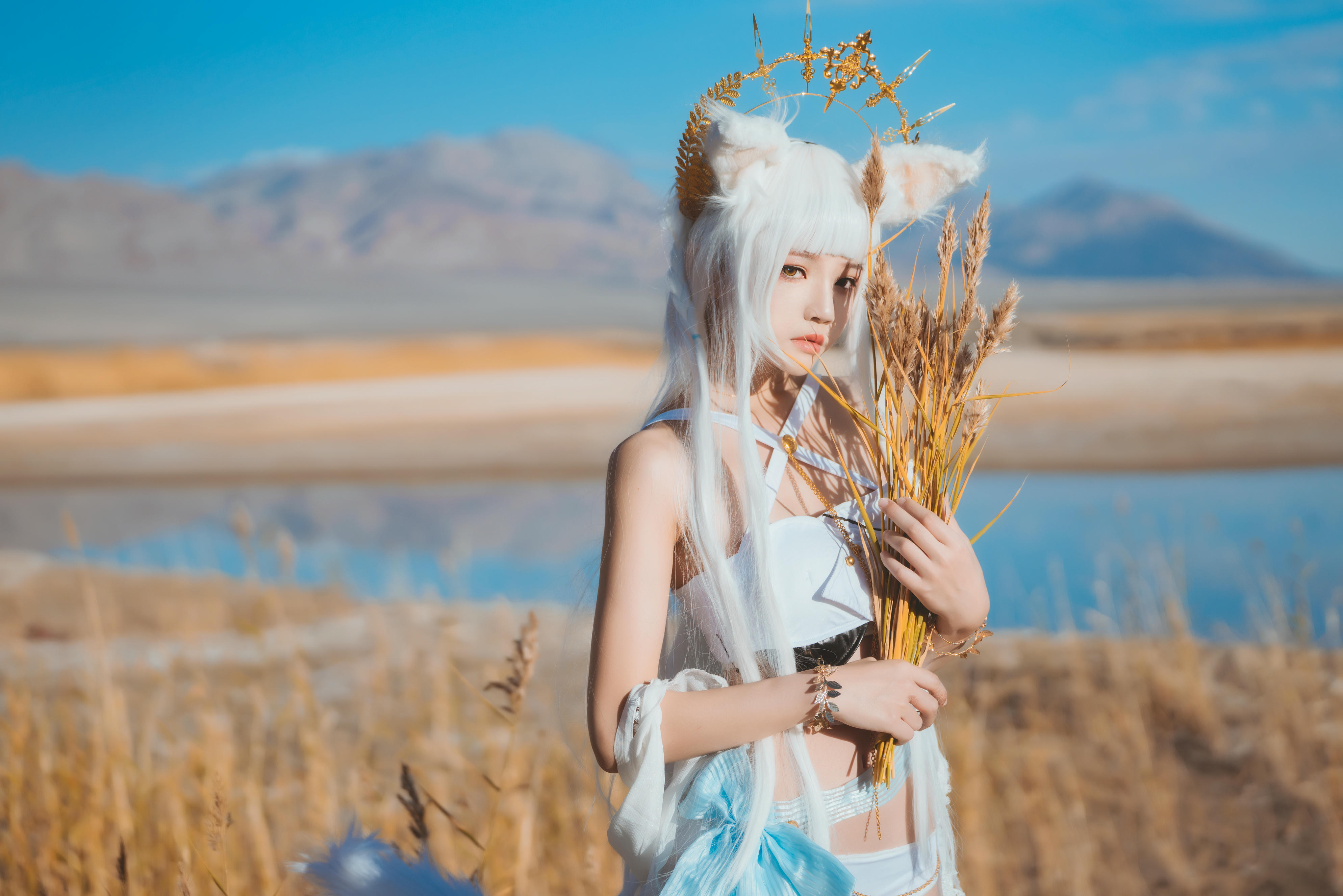 桜桃喵 NO.104 明日方舟 白金 [33P-778MB]_第1集