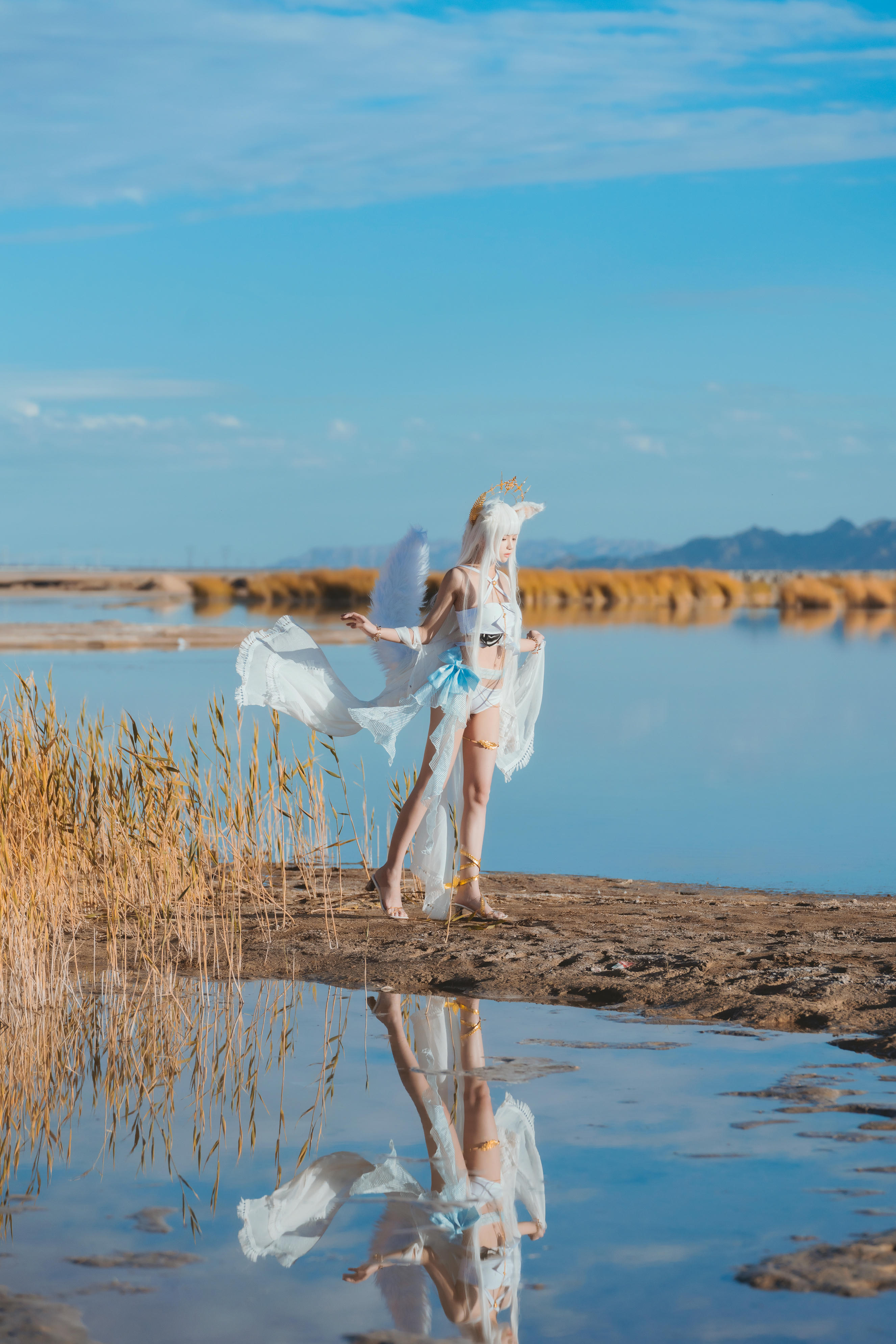 桜桃喵 NO.104 明日方舟 白金 [33P-778MB]_第2集