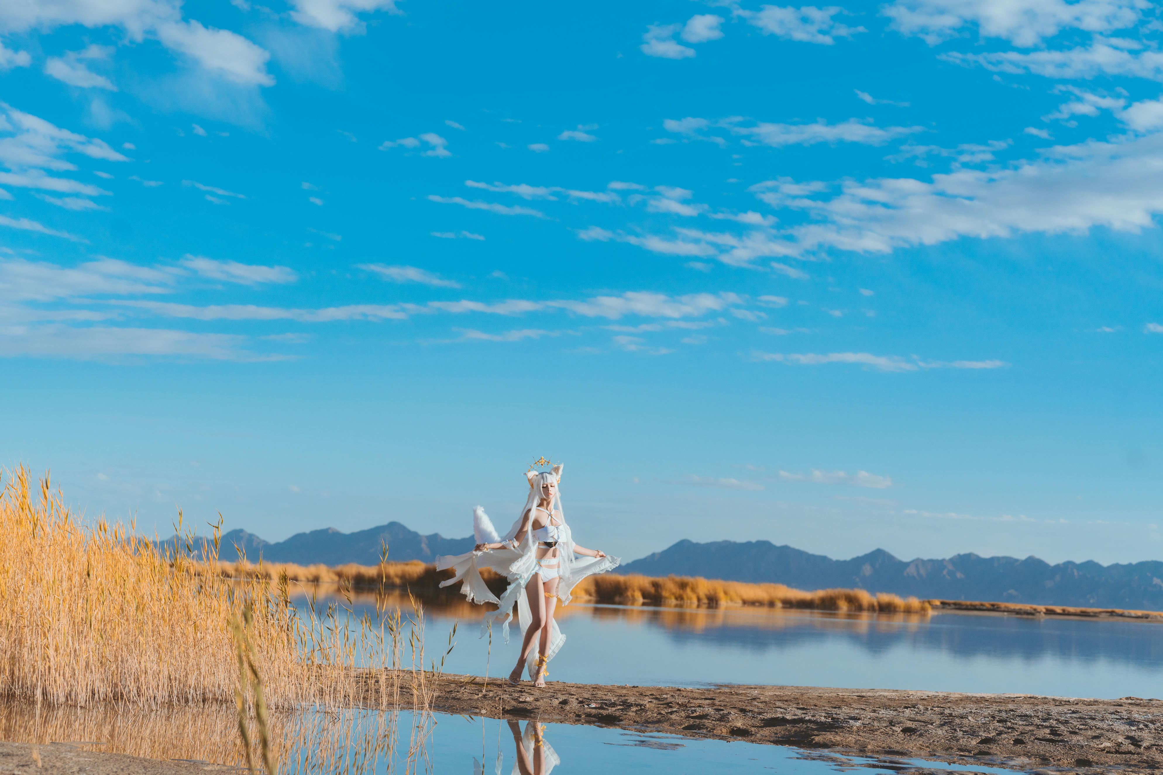 桜桃喵 NO.104 明日方舟 白金 [33P-778MB]_第2集