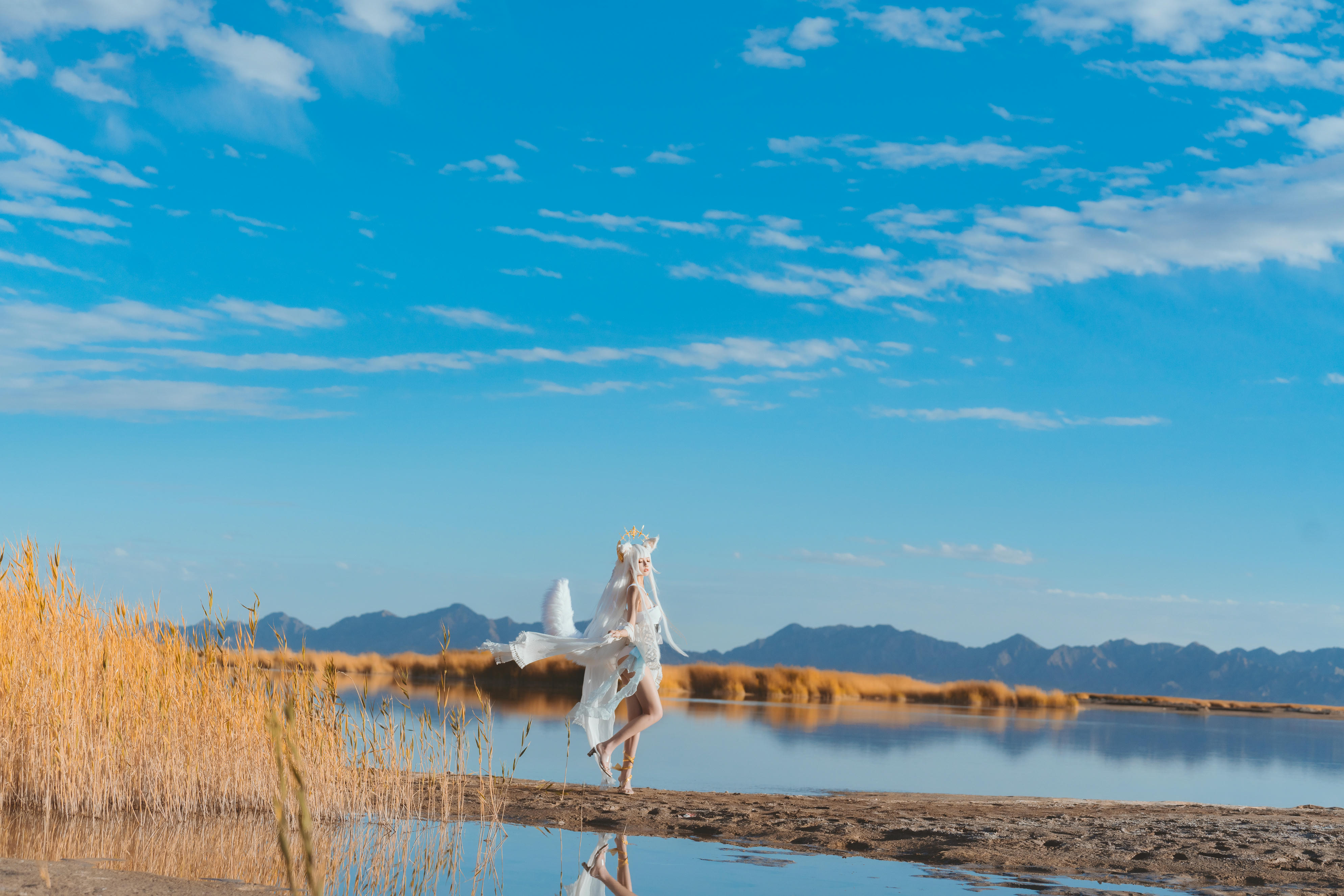 桜桃喵 NO.104 明日方舟 白金 [33P-778MB]_第2集