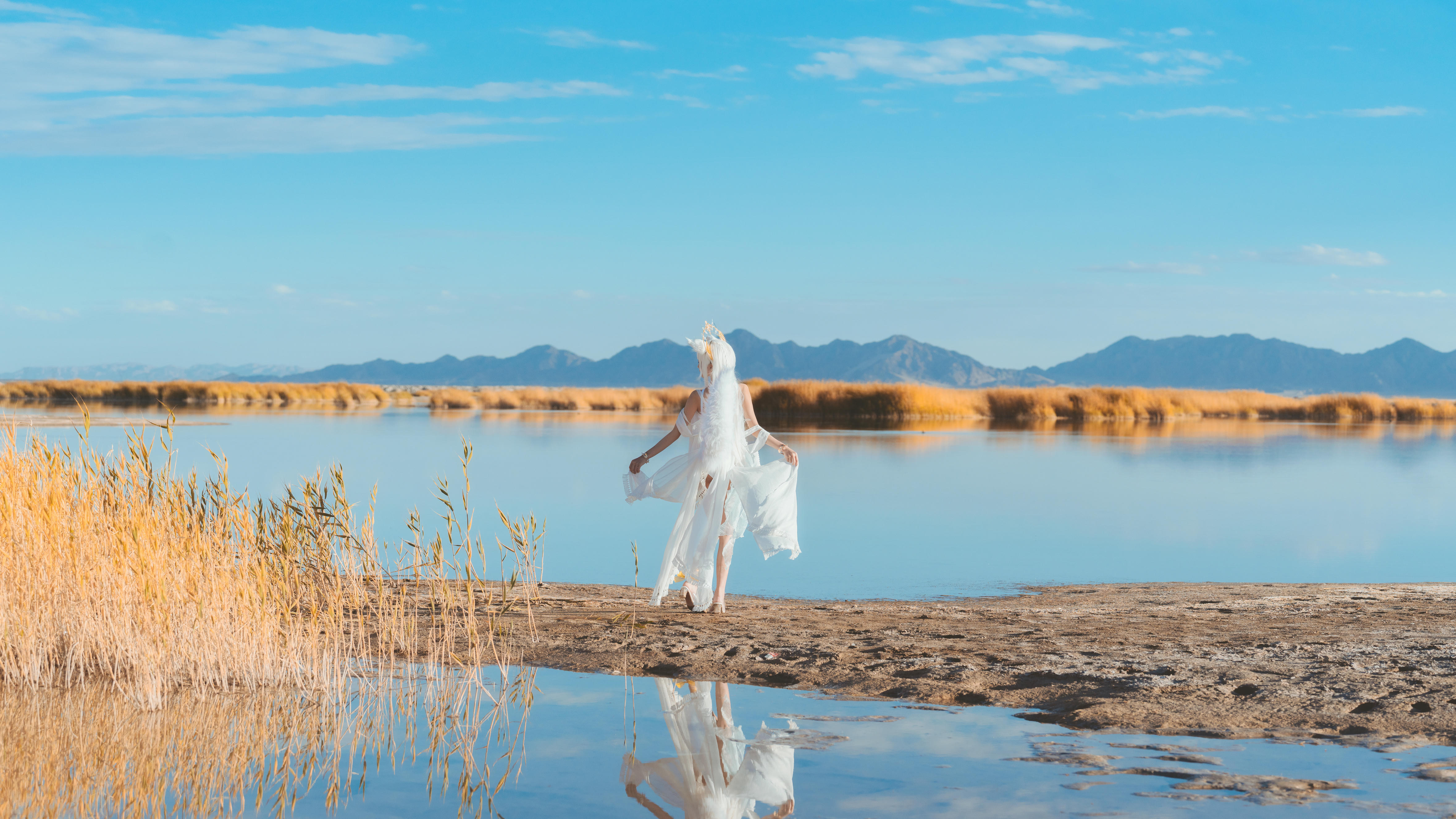 桜桃喵 NO.104 明日方舟 白金 [33P-778MB]_第2集